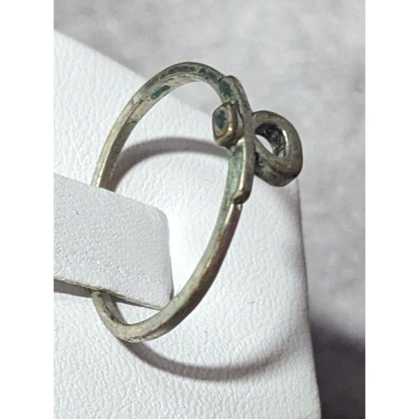 Other Minimalist Ankh Silver Tone Ring Size 6 3/4 Size ONE SIZE - 3 Thumbnail