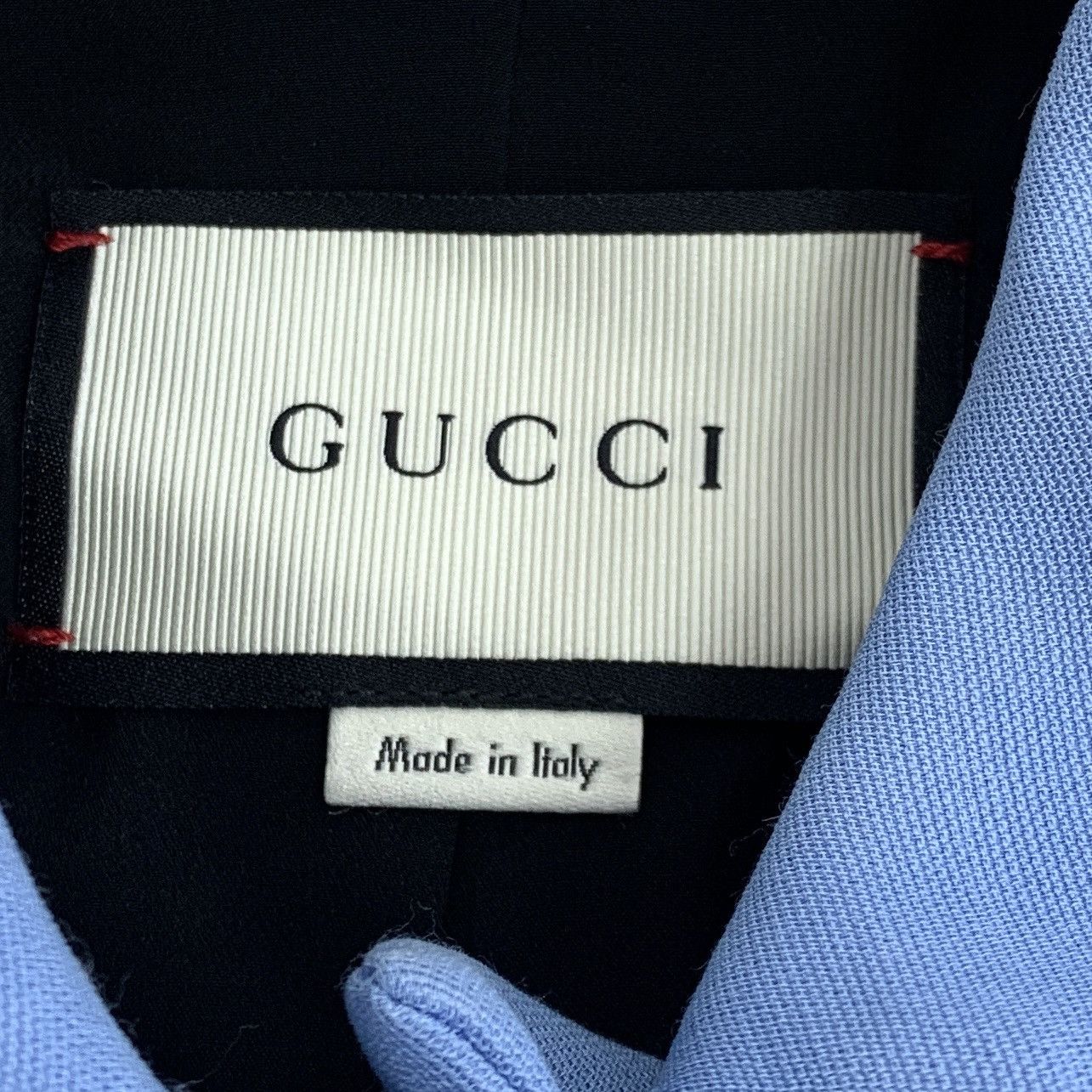 Gucci Gucci Blue Lace Sequin Mulberry Silk Long Sleeve Jacket Size S / US 4 / IT 40 - 5 Thumbnail
