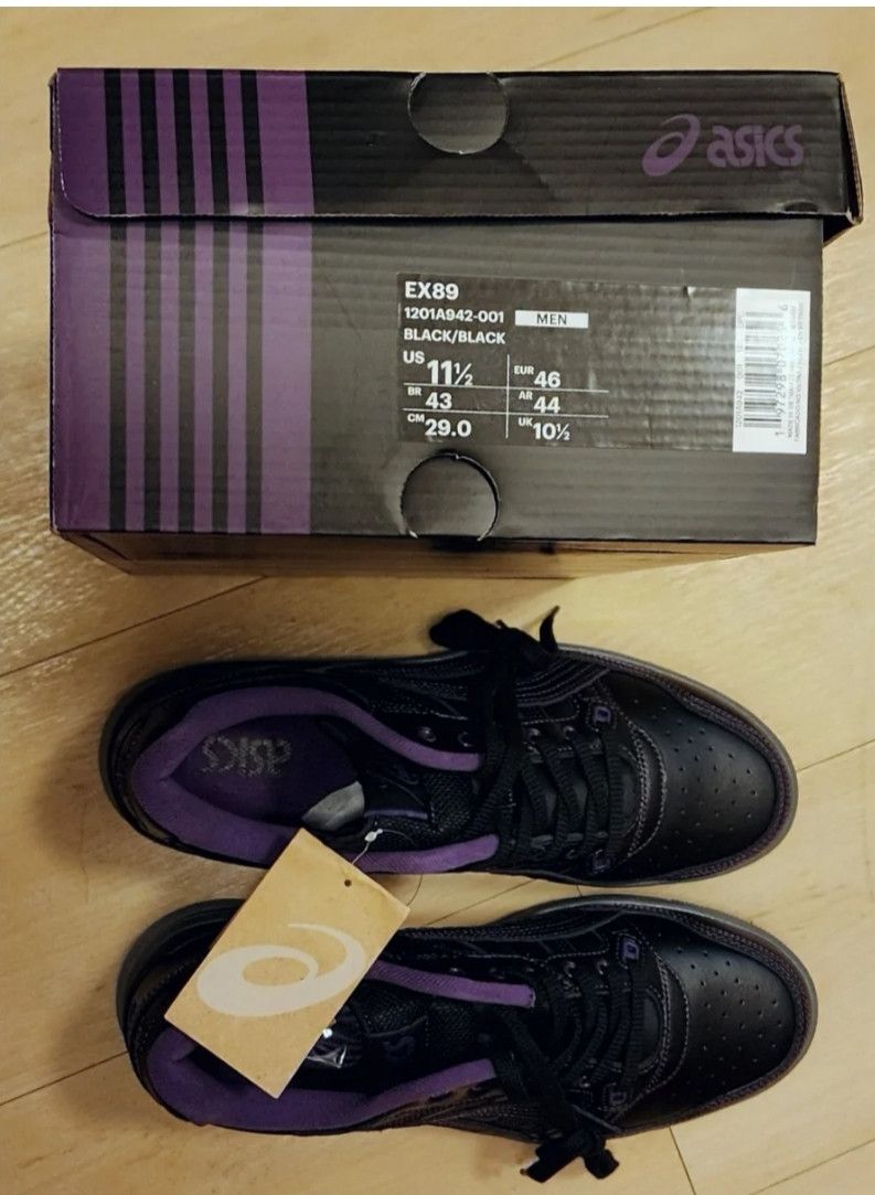 Asics × Needles NEEDLES × Asics EX89 Black 1201A942-001 Size US 11.5 / EU 44-45 - 8 Thumbnail