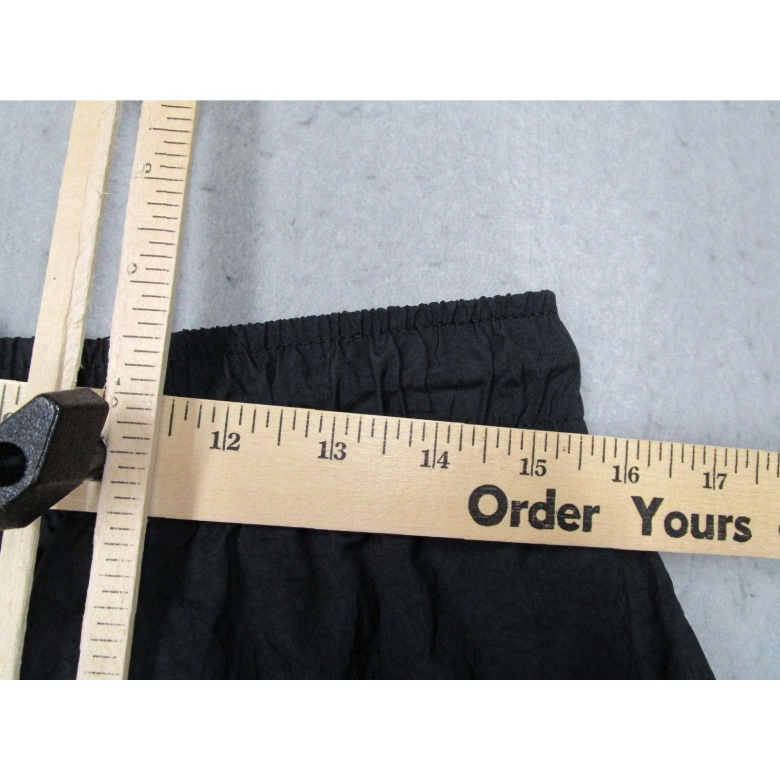 Nike Nike Joggers Women Medium Black Nylon Sportswear Workout Lined Windbreaker 30x27 Size 32" / US 10 / IT 46 - 6 Thumbnail