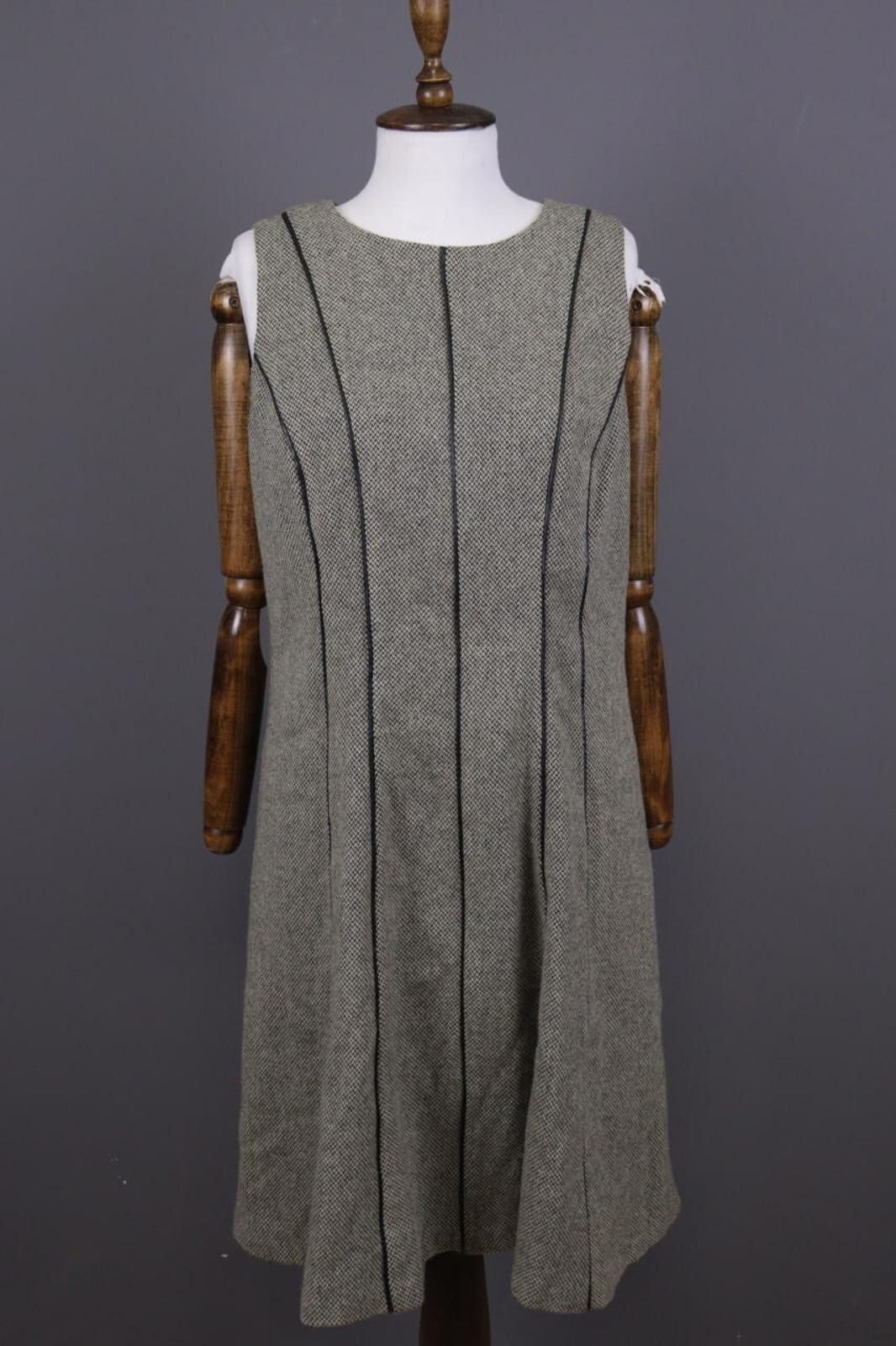 Lauren Ralph Lauren Lauren Ralph Lauren Brown Wool Knit Midi Dress Size 14 Size XL / US 12-14 / IT 48-50 - 1 Thumbnail