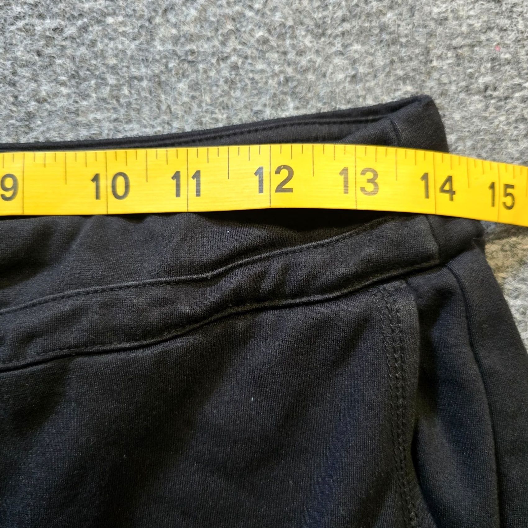 Vintage Jaanuu Pants Womens Medium Black Pull On Pockets Nursing Medical Basic Comfort Size 32" / US 10 / IT 46 - 5 Thumbnail