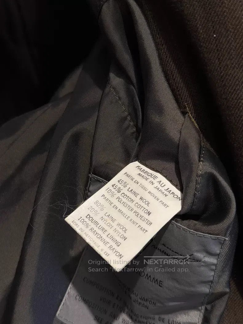 Yohji Yamamoto Yohji Yamamoto size m 96AW double knit silver-thread long b Size 36R - 6 Thumbnail