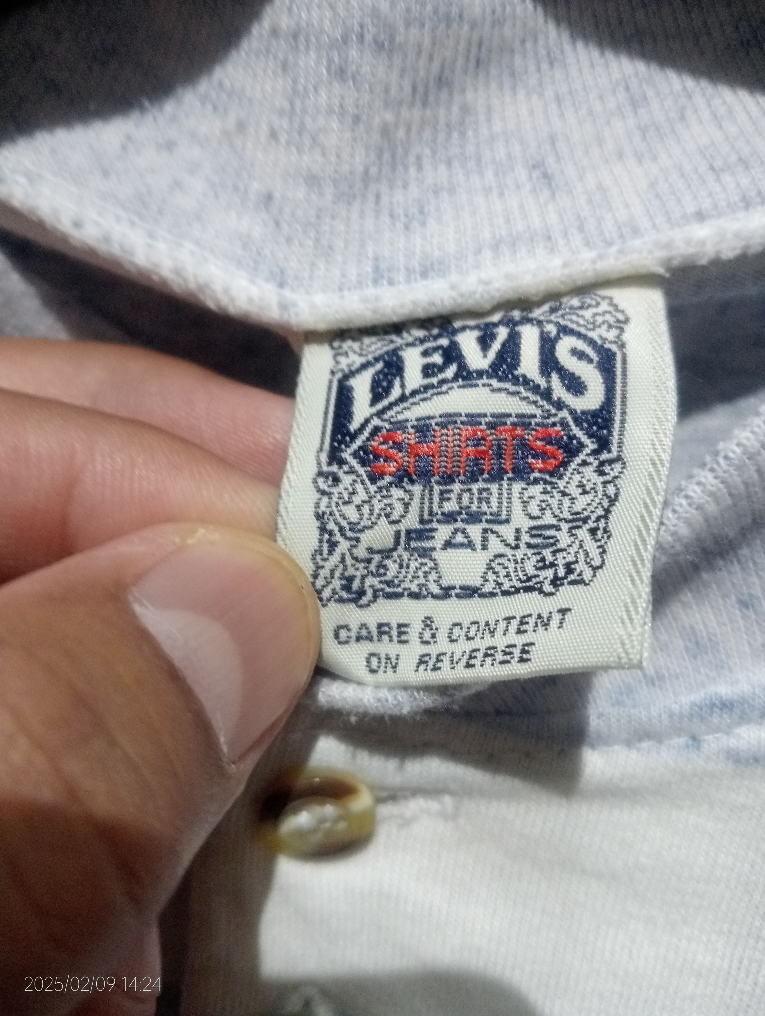 Levi's × Vintage Vintage '90s Levi's Stripe Tee Made in USA Size US L / EU 52-54 / 3 - 2 Thumbnail
