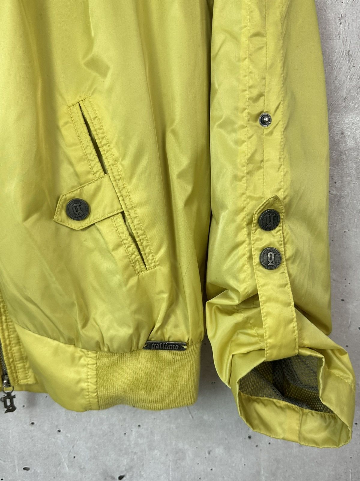 John Galliano John Galliano Vintage Yellow Gangs of Galliano Womens Jacket Size M / US 6-8 / IT 42-44 - 10 Thumbnail