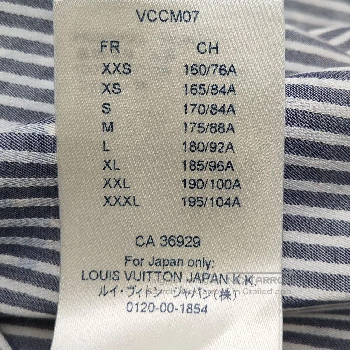 Louis Vuitton Louis Vuitton S Striped Tie. Size US S / EU 44-46 / 1 - 5 Thumbnail