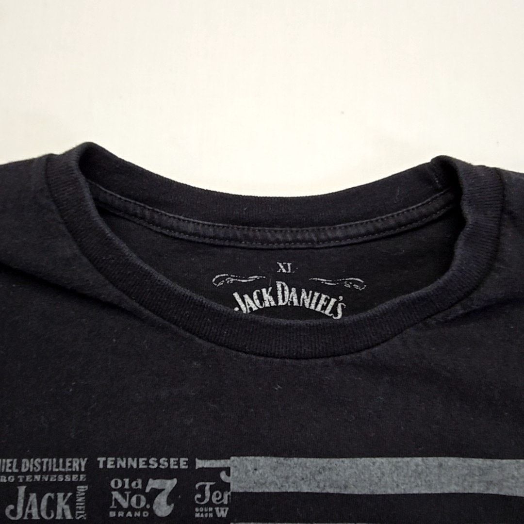 Other Jack Daniels American Flag Shirt Black XL Whiskey Tee Size US XL / EU 56 / 4 - 5 Thumbnail