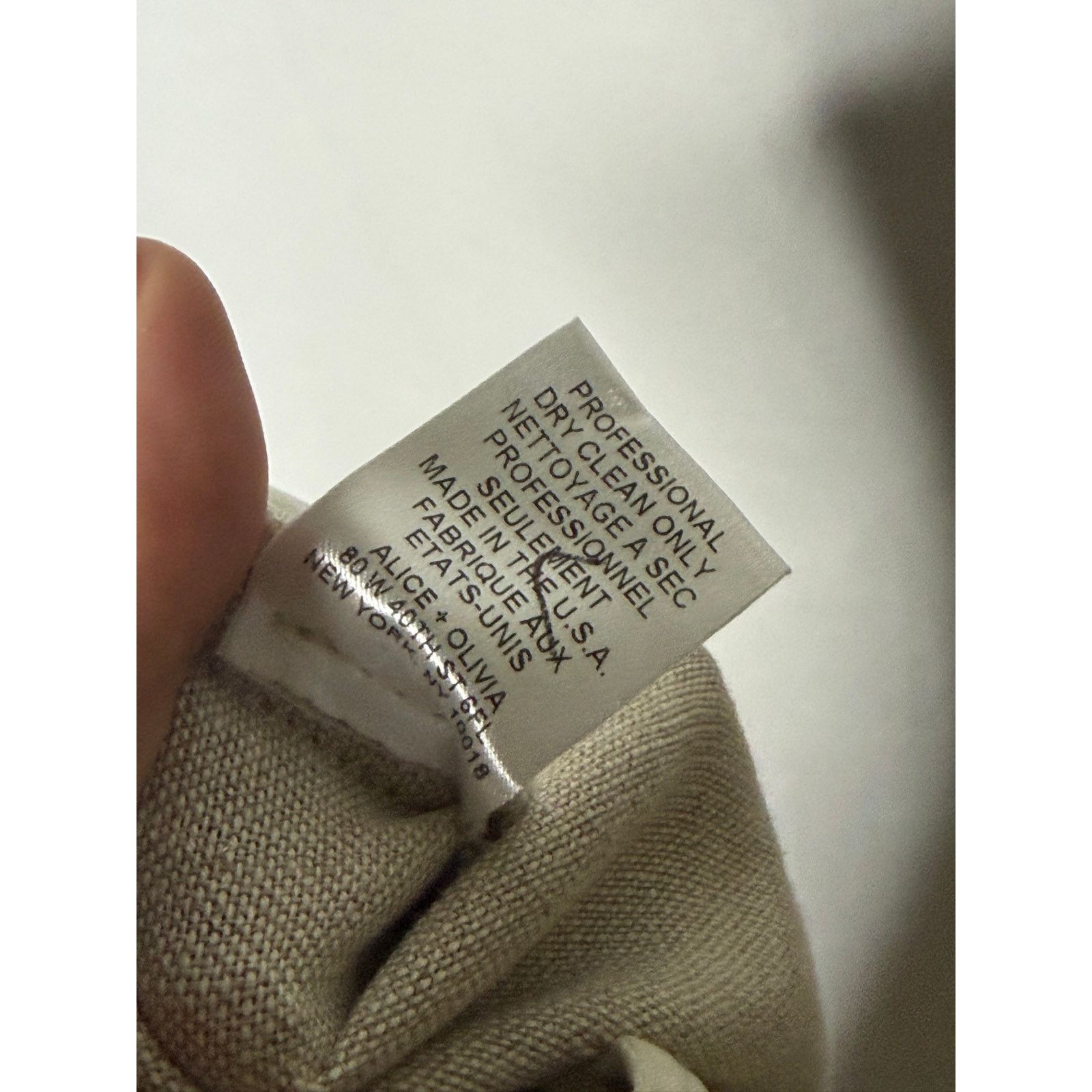 Alice + Olivia Alice + Olivia Pants Gold Metallic Linen Bootcut Flare 10 Size 32" / US 10 / IT 46 - 10 Thumbnail