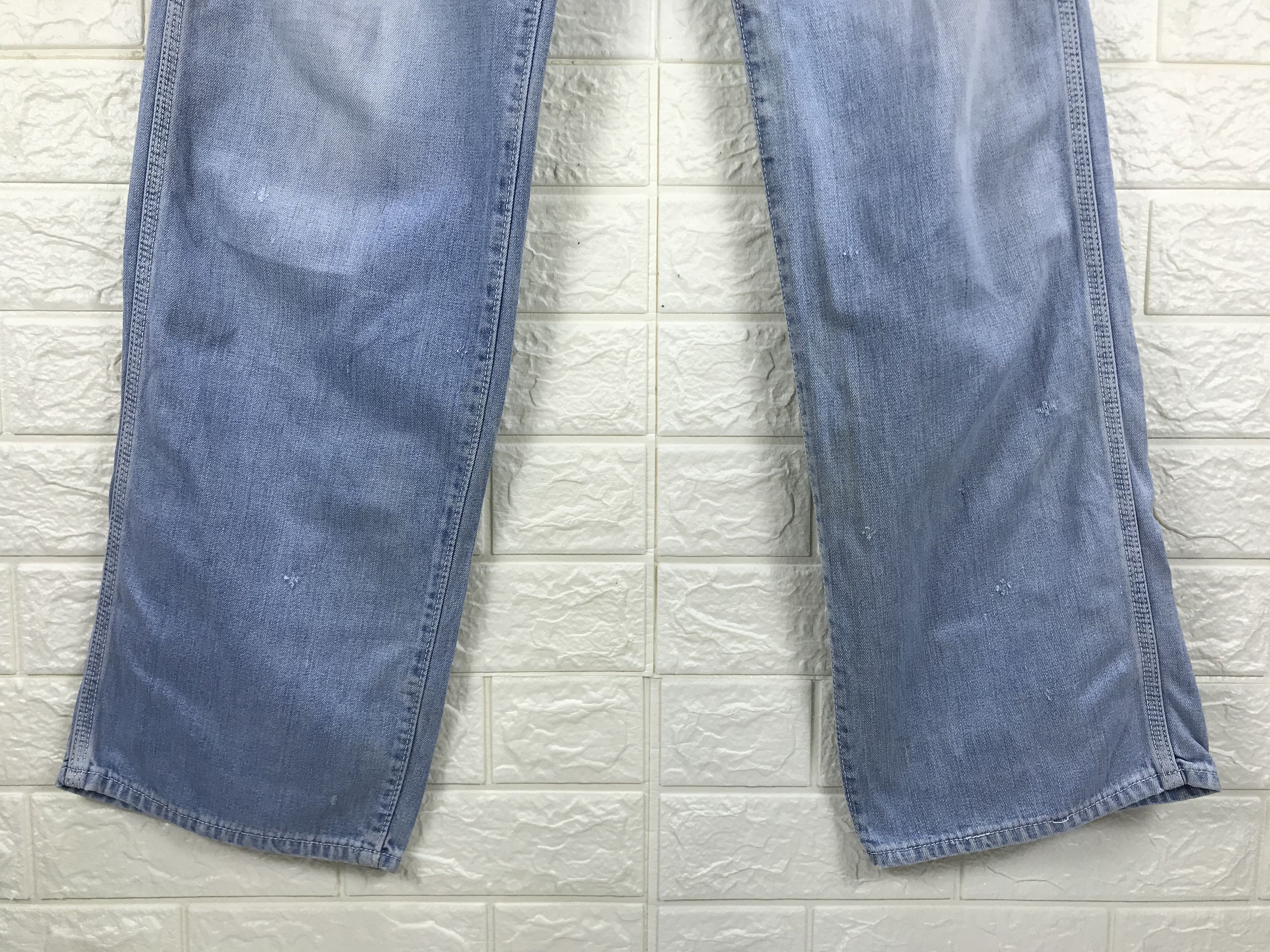 Big John Vintage Big John Light Wash Carpenter Jeans Size US 29 - 8 Thumbnail