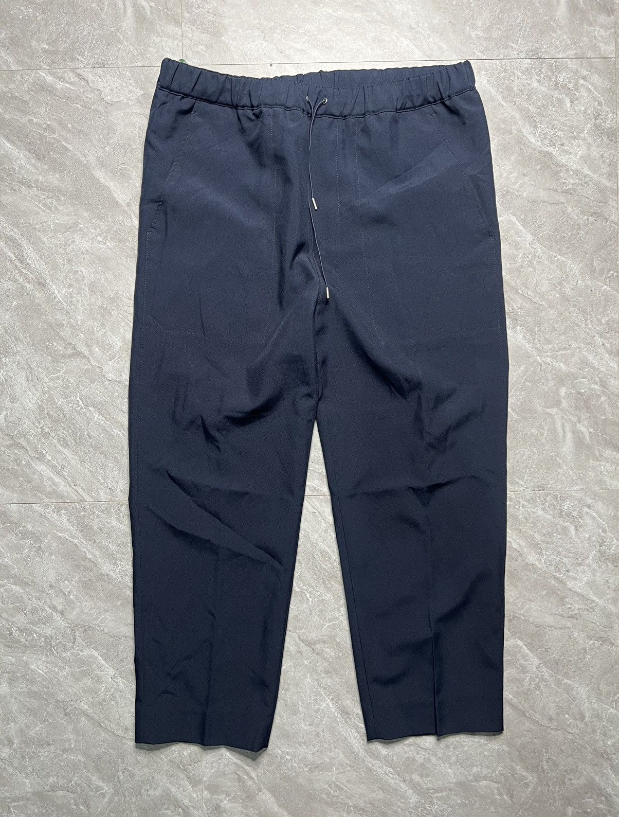 OAMC OAMC Wool F/W 21 Drawcord Woven Easy Pants Size US 31 - 1 Thumbnail