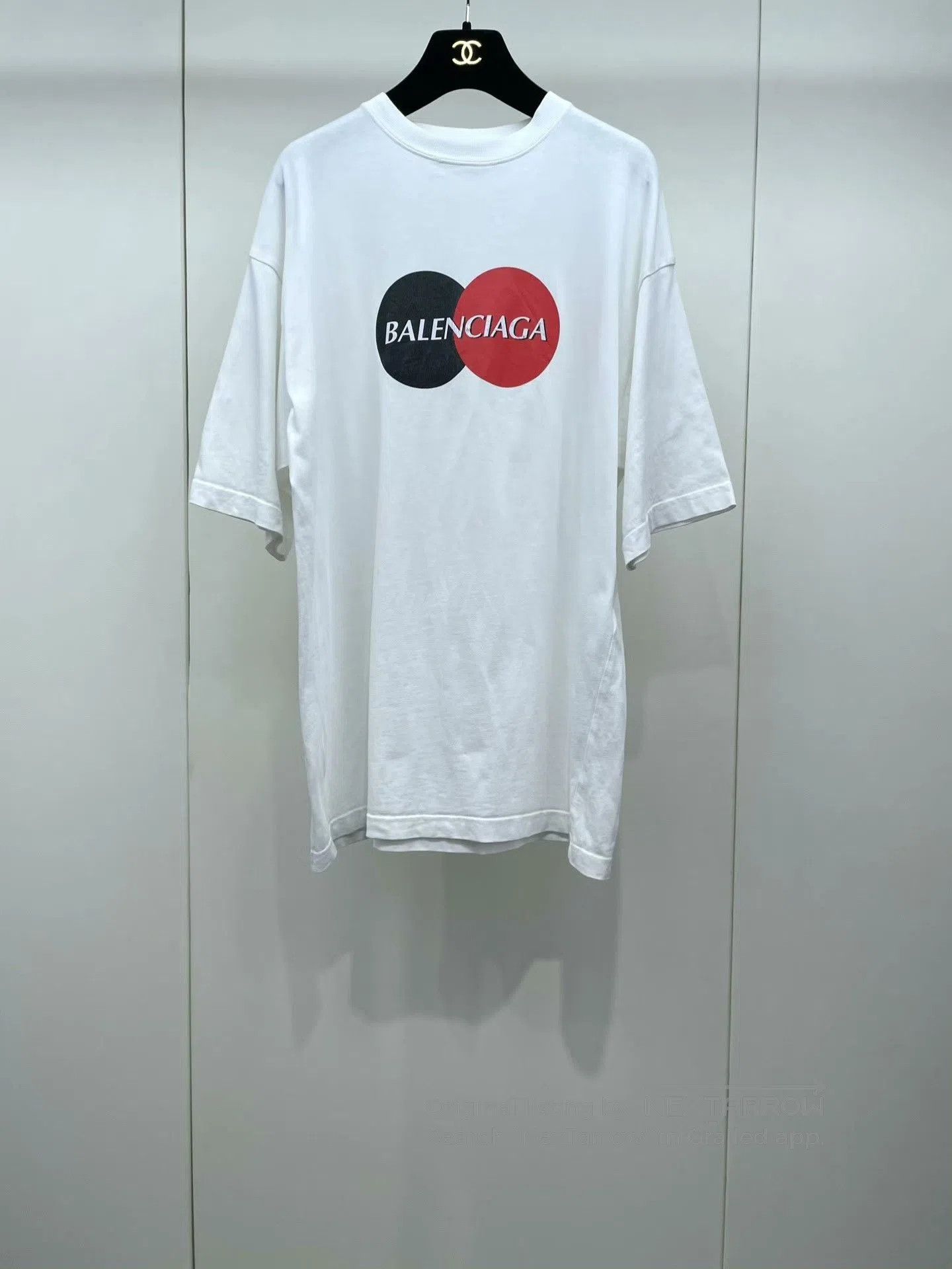 Balenciaga Balenciaga White Logo Short Sleeve. Size XXS / US 00 / IT 34 - 1 Thumbnail