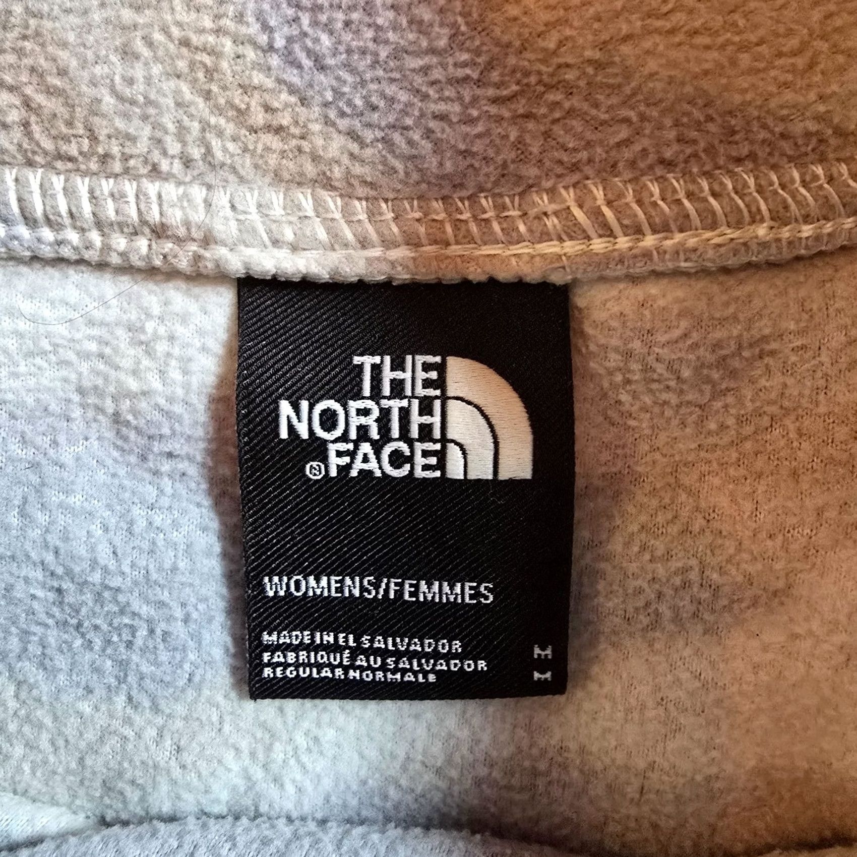 The North Face The North Face Sweater Womens Medium Beige Camo Fleece Pockets Pullover Casual Outdoor Size M / US 6-8 / IT 42-44 - 5 Thumbnail