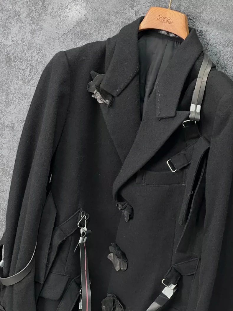 Yohji Yamamoto Yohji Yamamoto/Yohji Yamamoto Black cropped coat-2505 Size US M / EU 48-50 / 2 - 5 Thumbnail