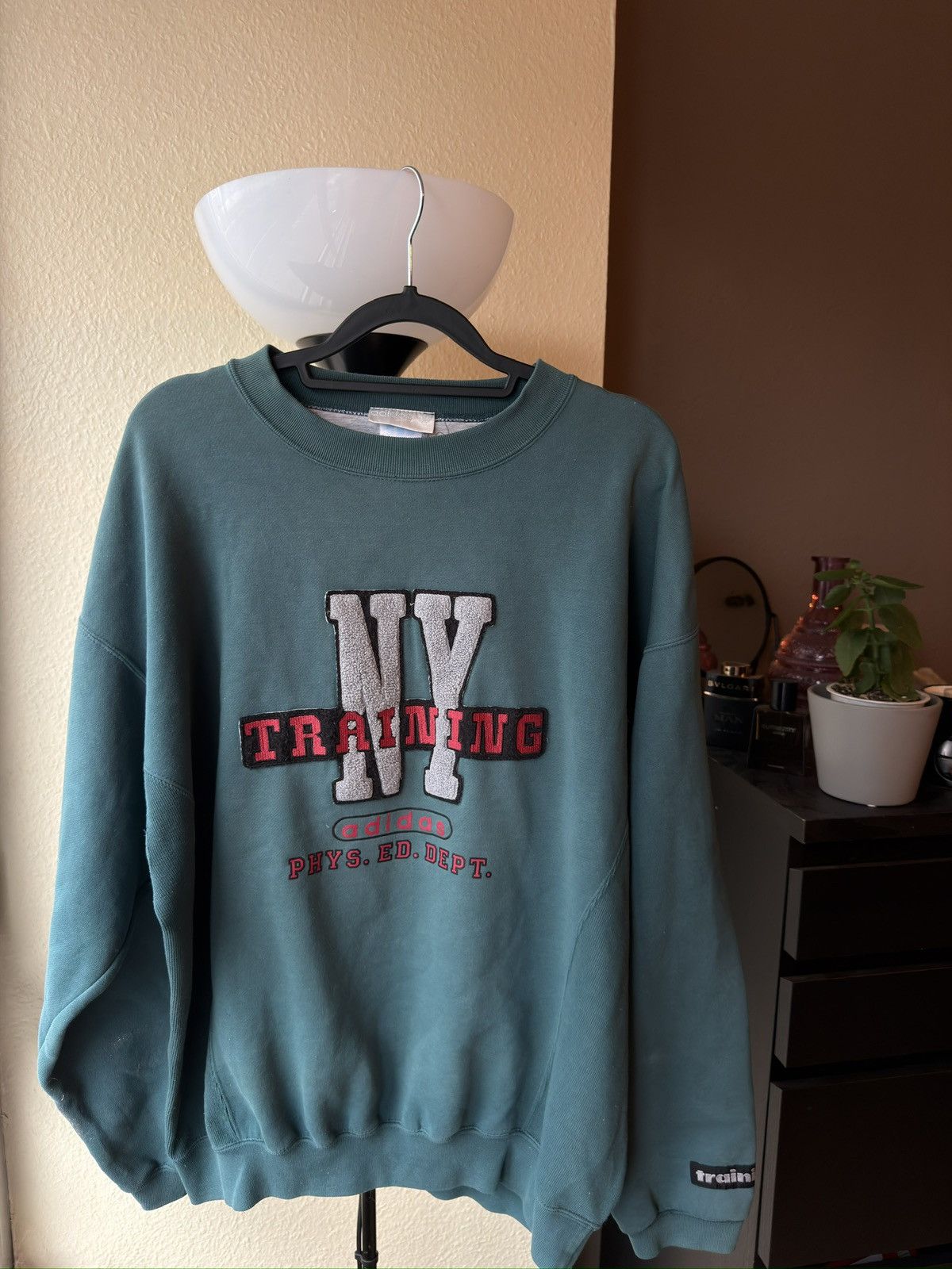 Adidas Adidas equipment vintage zip sweatshirt pullover 90s Size US L / EU 52-54 / 3 - 2 Thumbnail