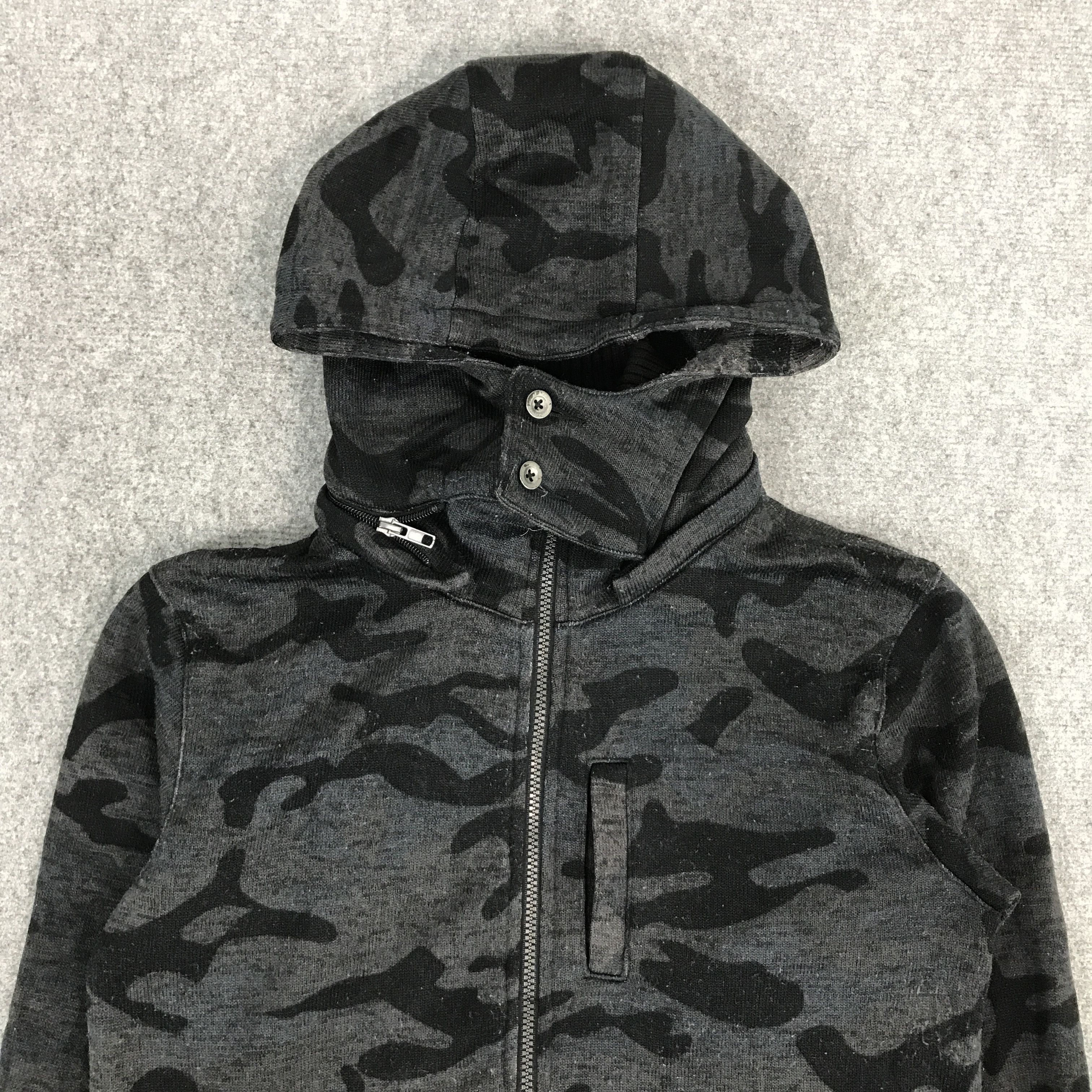 In The Attic × Japanese Brand IN THE ATTIC CAMO DESIGN HOODIE JACKET Size US L / EU 52-54 / 3 - 3 Thumbnail