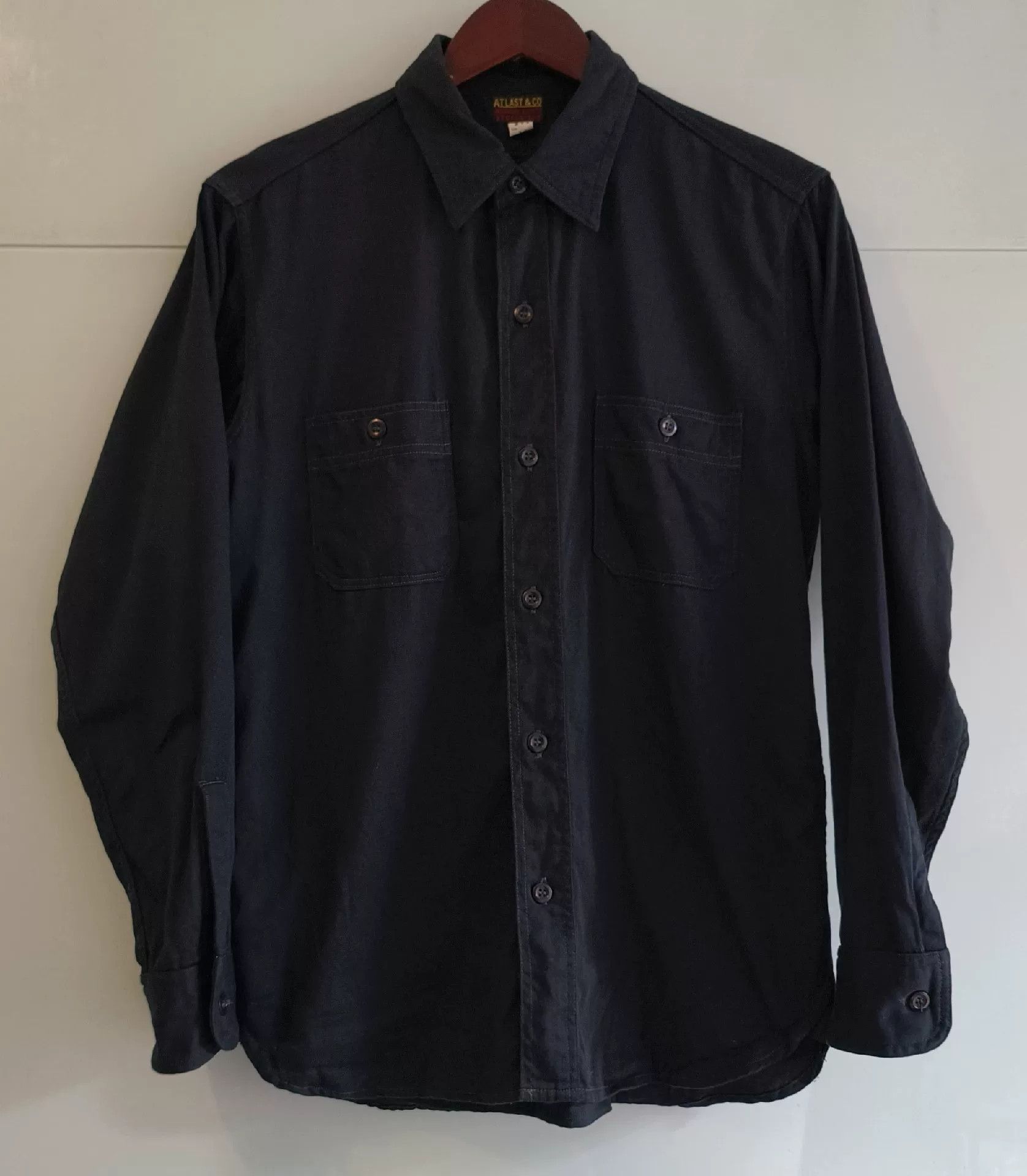 At Last & Co Atlast&Co Long Sleeve Shirt Size US M / EU 48-50 / 2 - 1 Thumbnail
