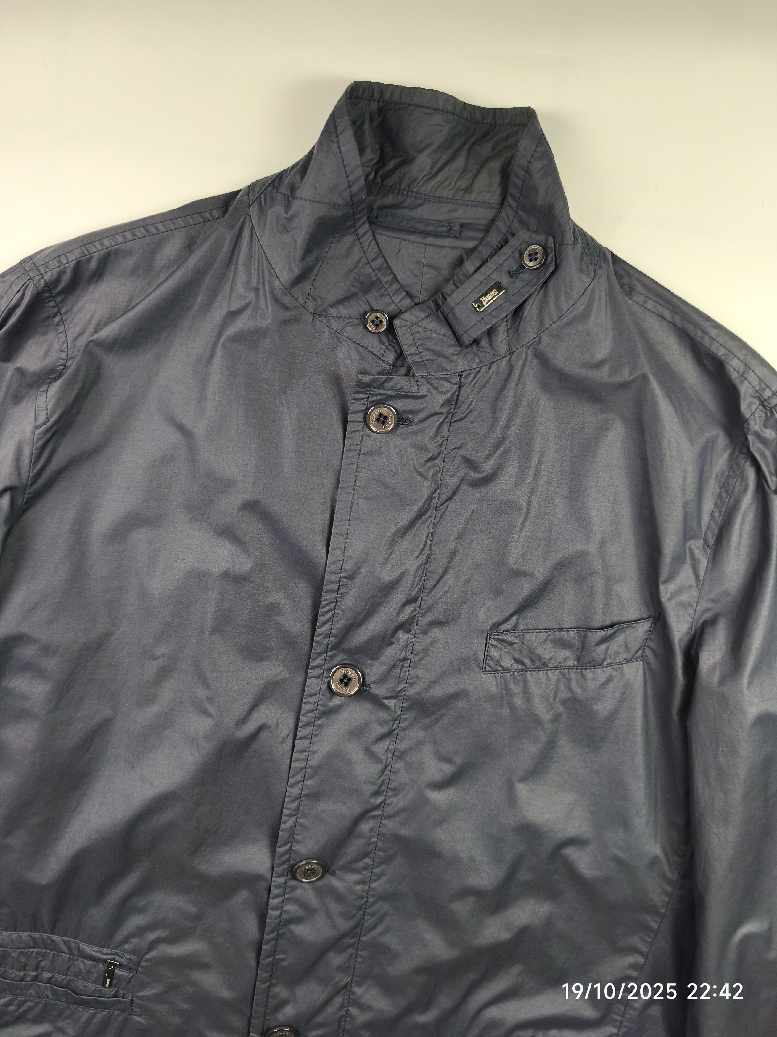 Herno Herno stand up collar light weight jacket Size US L / EU 52-54 / 3 - 4 Thumbnail