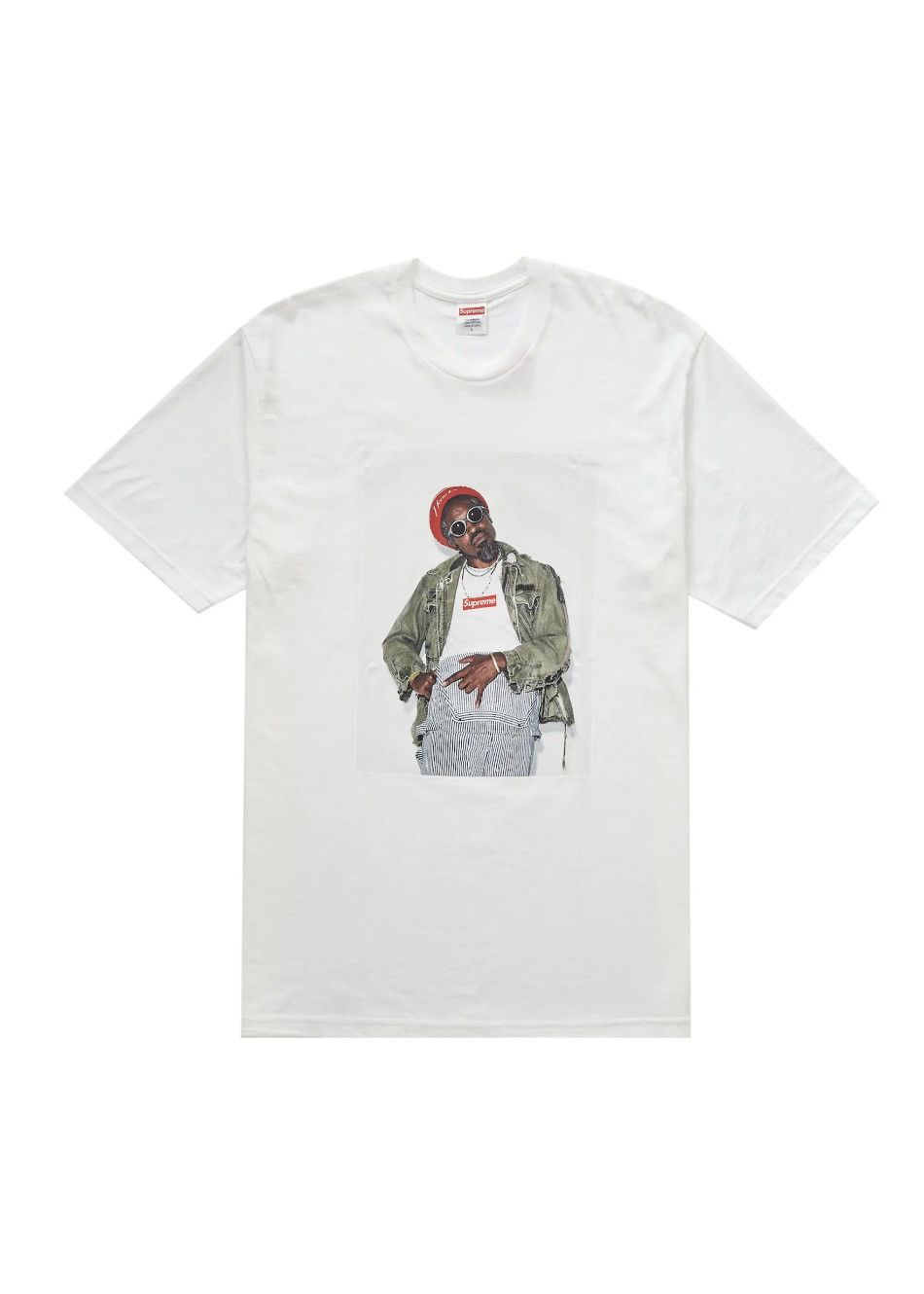 Supreme Supreme André 3000 Tee Size US M / EU 48-50 / 2 - 1 Thumbnail