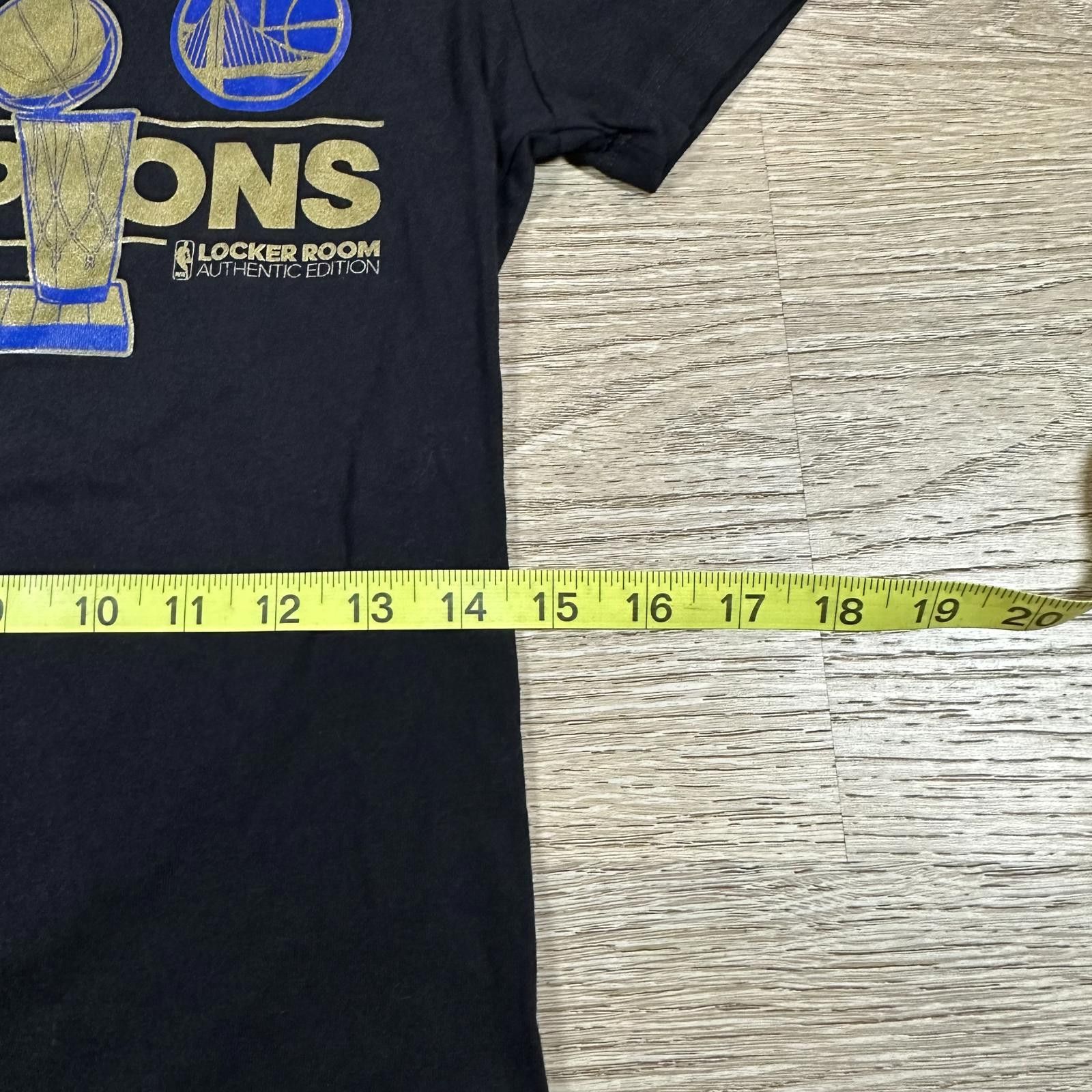 Adidas Adidas Womens T-shirt Medium Black 2017 NBA Champions Golden Size M / US 6-8 / IT 42-44 - 7 Thumbnail