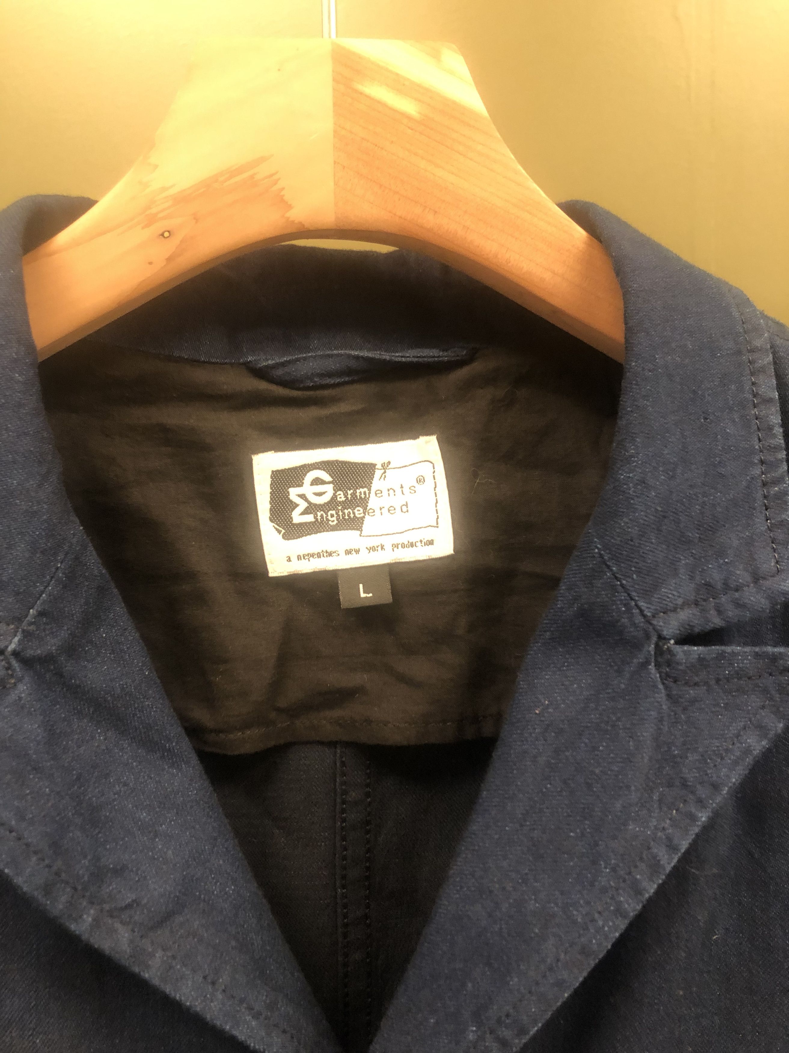 Engineered Garments Engineered Garments Indigo Jacket Size US L / EU 52-54 / 3 - 4 Thumbnail