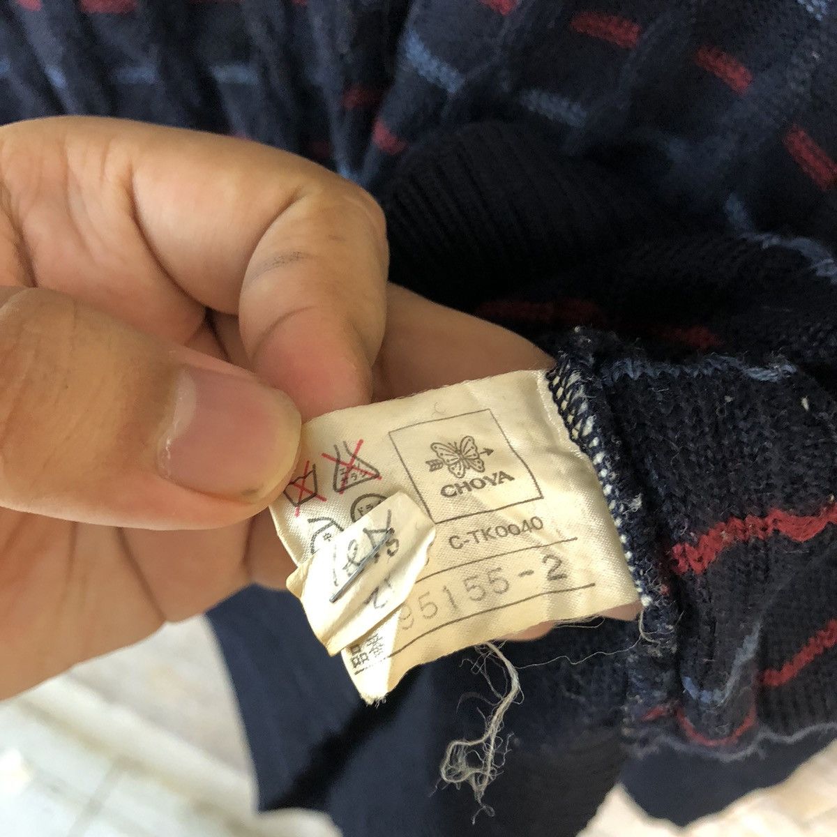 Homespun Knitwear × Japanese Brand Daks Do japan vintage Dark Blue Knitwear #A852 Size US M / EU 48-50 / 2 - 11 Thumbnail