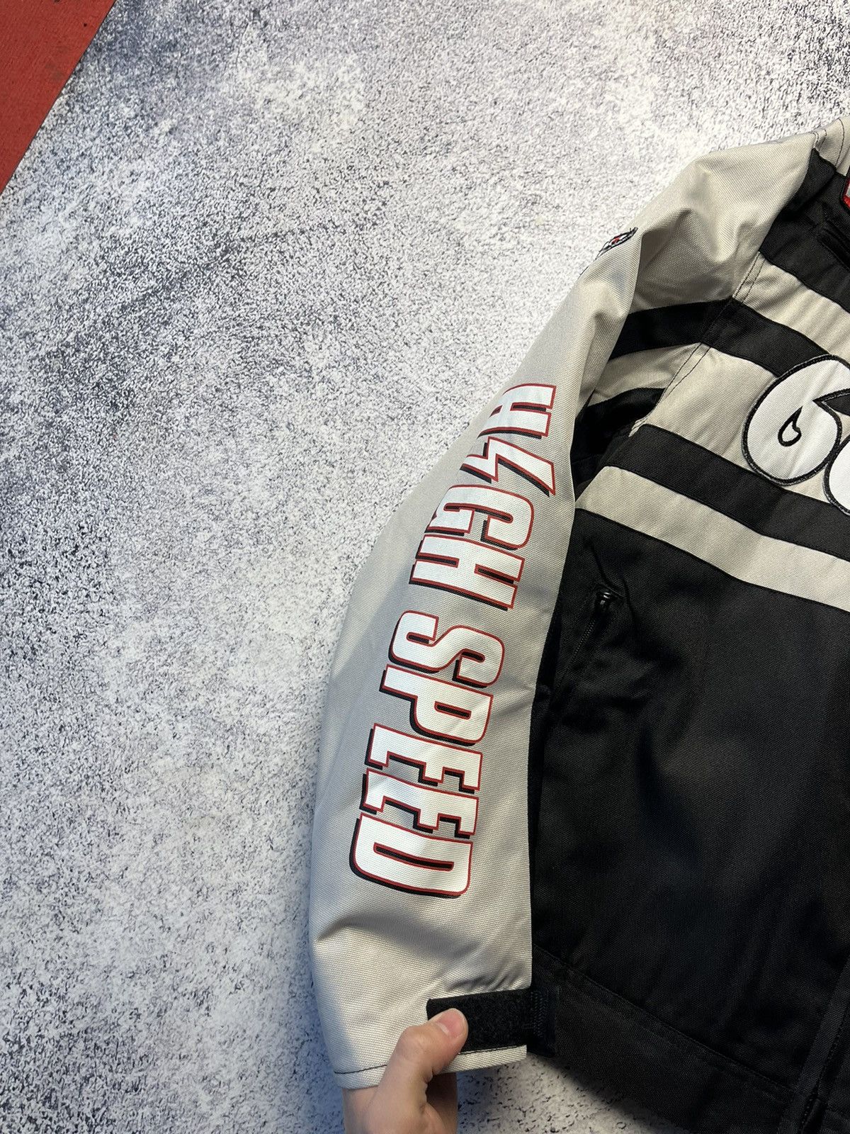 Vintage Polo Rare High Speed Racing Team Jacket Vintage Size US M / EU 48-50 / 2 - 13 Thumbnail