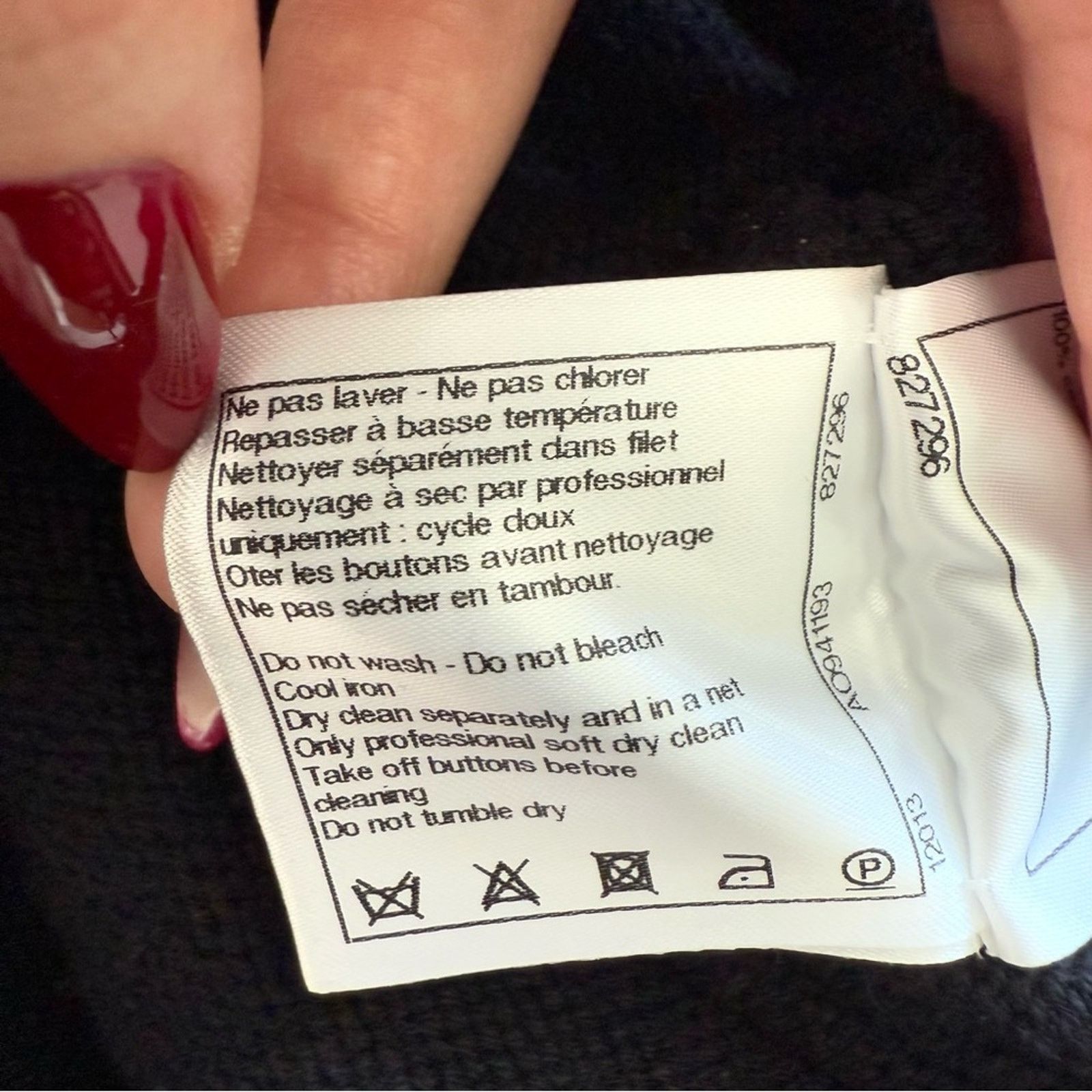 Chanel CHANEL cashmere women dress 46FR or 12 US Authentic 3200$ Size XL / US 12-14 / IT 48-50 - 10 Thumbnail