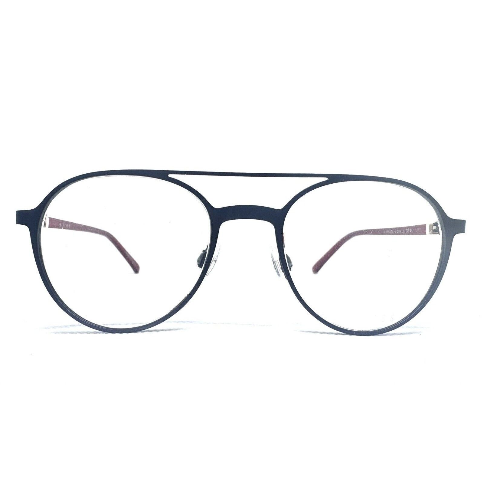 Frame NIFTIES NI 8496-6531 BLACK METAL ROUND WITH RED EYEGLASSES Size ONE SIZE - 1 Thumbnail