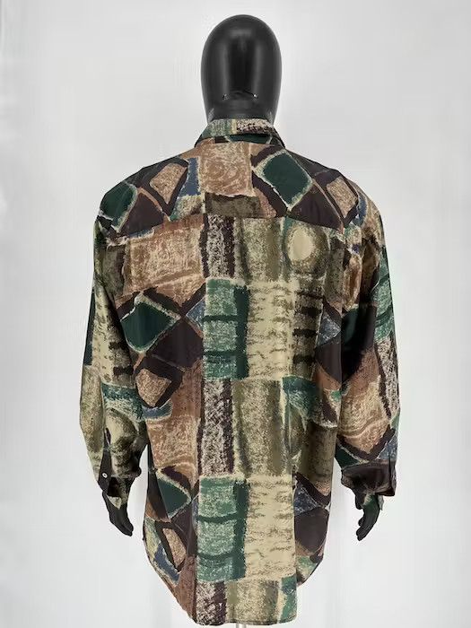 Other Vintage Y2K Hawaiian Pure Silk Art Shirt Streetwear Style Size US L / EU 52-54 / 3 - 2 Thumbnail