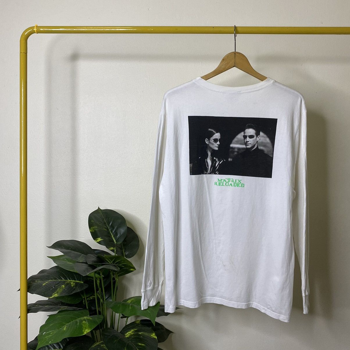 Vintage × Zara Vintage 2003 The Matrix Reloaded x Zara Collabs Promo LS Tee Size US L / EU 52-54 / 3 - 1 Thumbnail