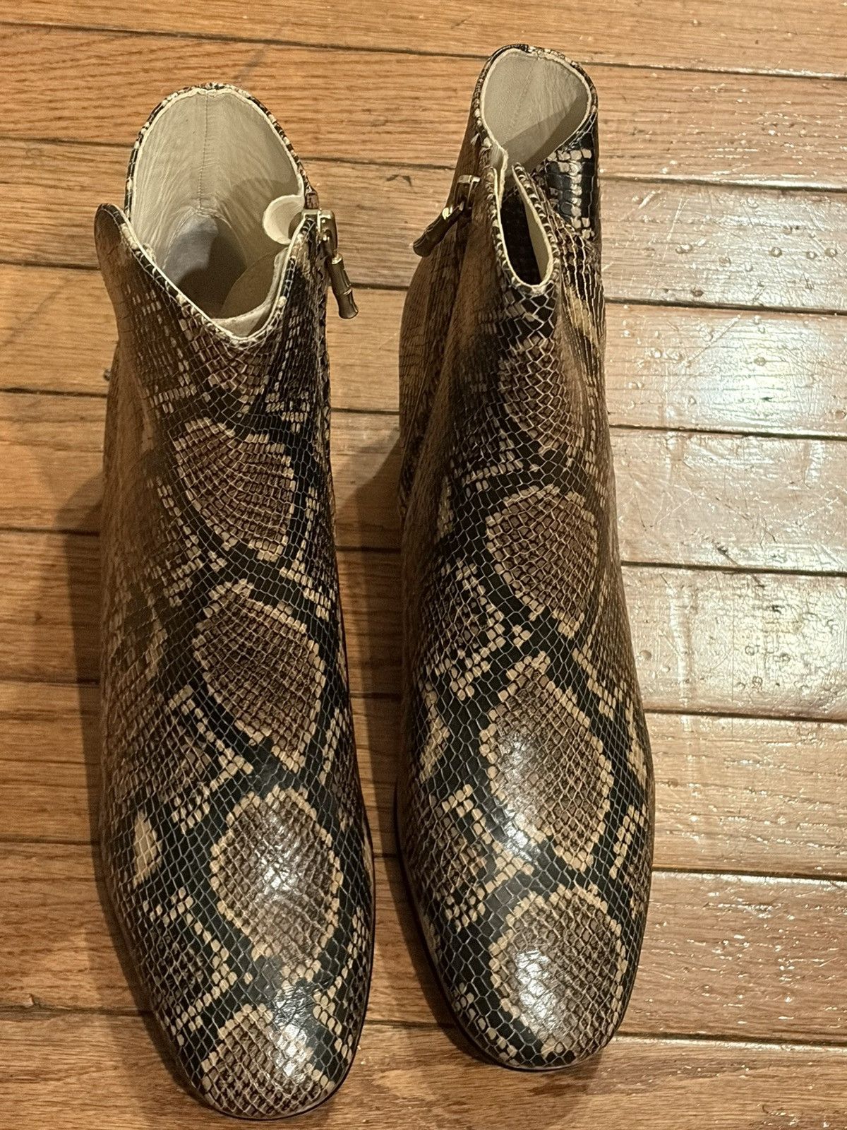 J.McLaughlin J Mclaughlin Boots 9..5 Aida Embossed Snake Skin Size US 9.5 / IT 39.5 - 2 Thumbnail