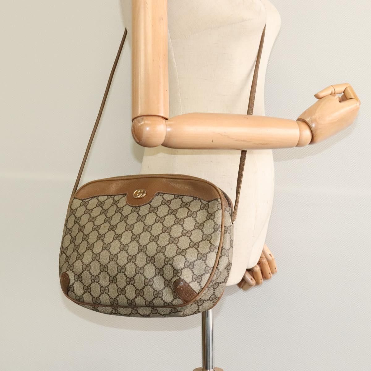 Gucci GUCCI GG Supreme Shoulder Bag Pvc Beige 001 104 001 104 Size ONE SIZE - 21 Thumbnail