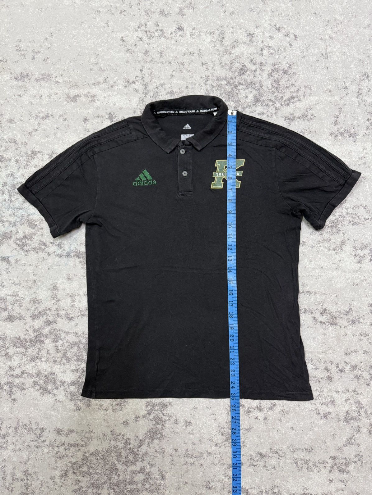 Adidas Sun Faded🔥Adidas Yokohama Creat Your Team Polo Tshirt Size US S / EU 44-46 / 1 - 14 Thumbnail