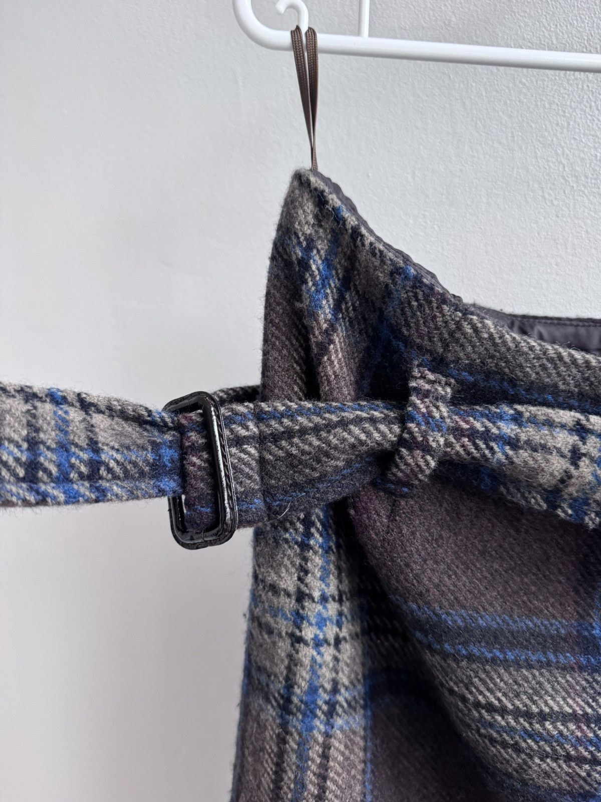 Max Mara Weekend Max Mara Wool Blend Plaid Skirt Size 30" / US 8 / IT 44 - 4 Thumbnail