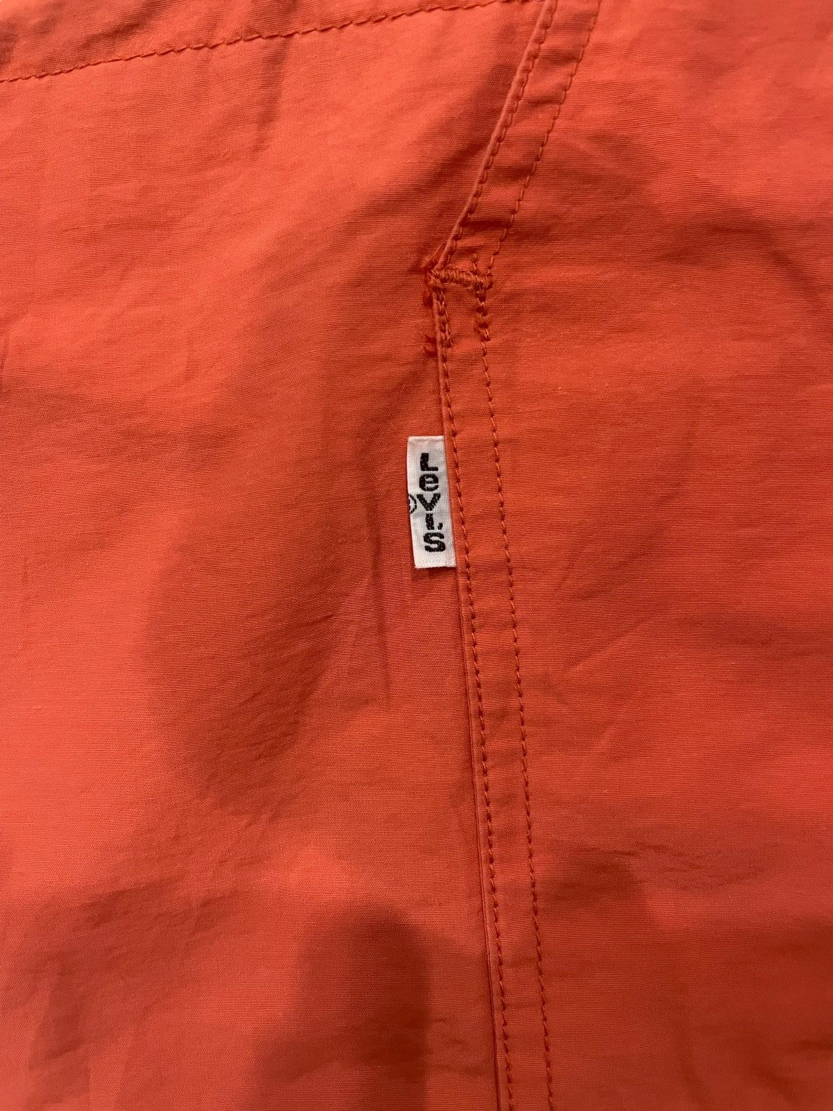 If Six Was Nine Vtg 90s Levi’s White tag Half Zip Pull Over Windbreaker Size US M / EU 48-50 / 2 - 8 Thumbnail