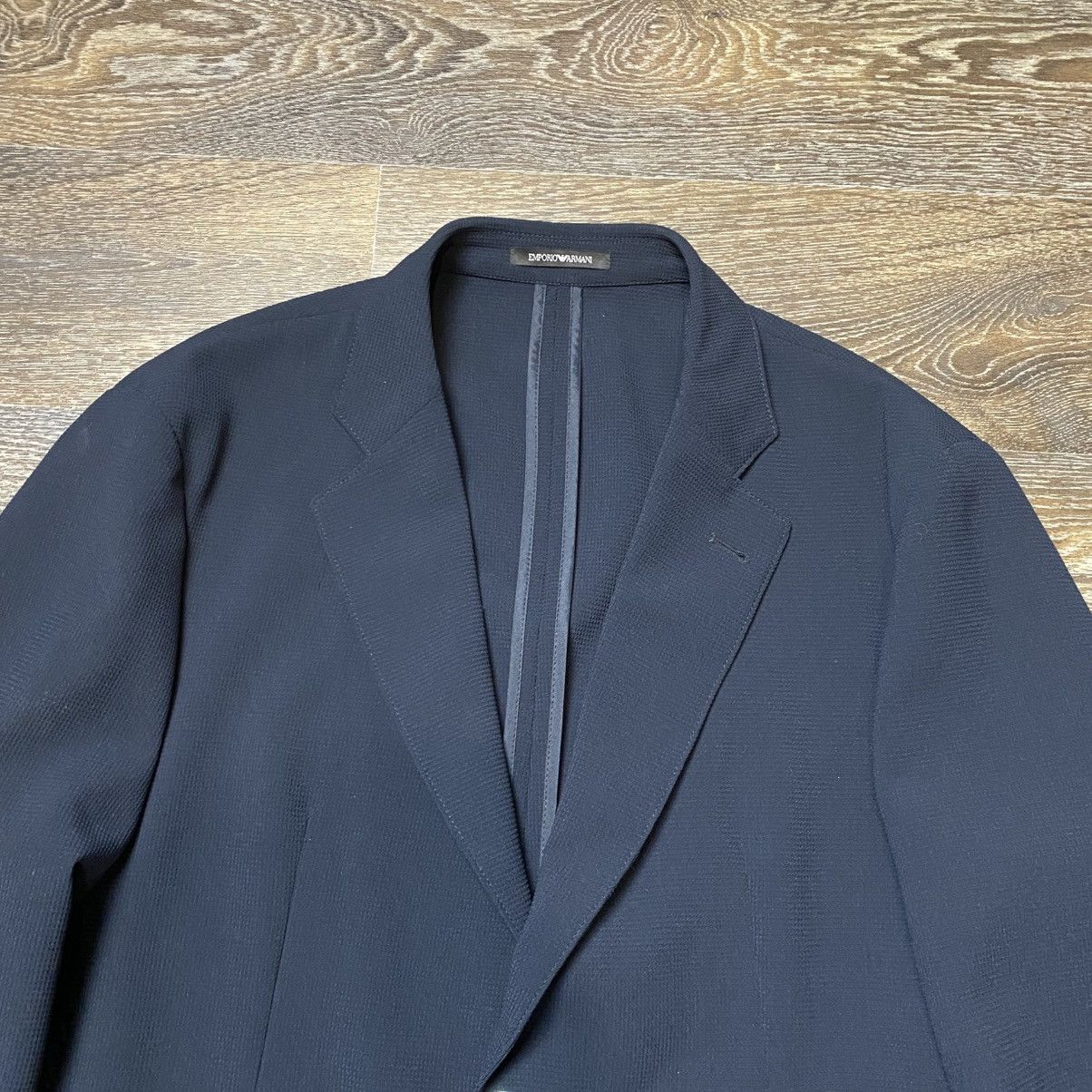 Emporio Armani Emporio Armani ICON Navy Blue Suit Jacket Pants Size 54 Size US L / EU 52-54 / 3 - 5 Thumbnail