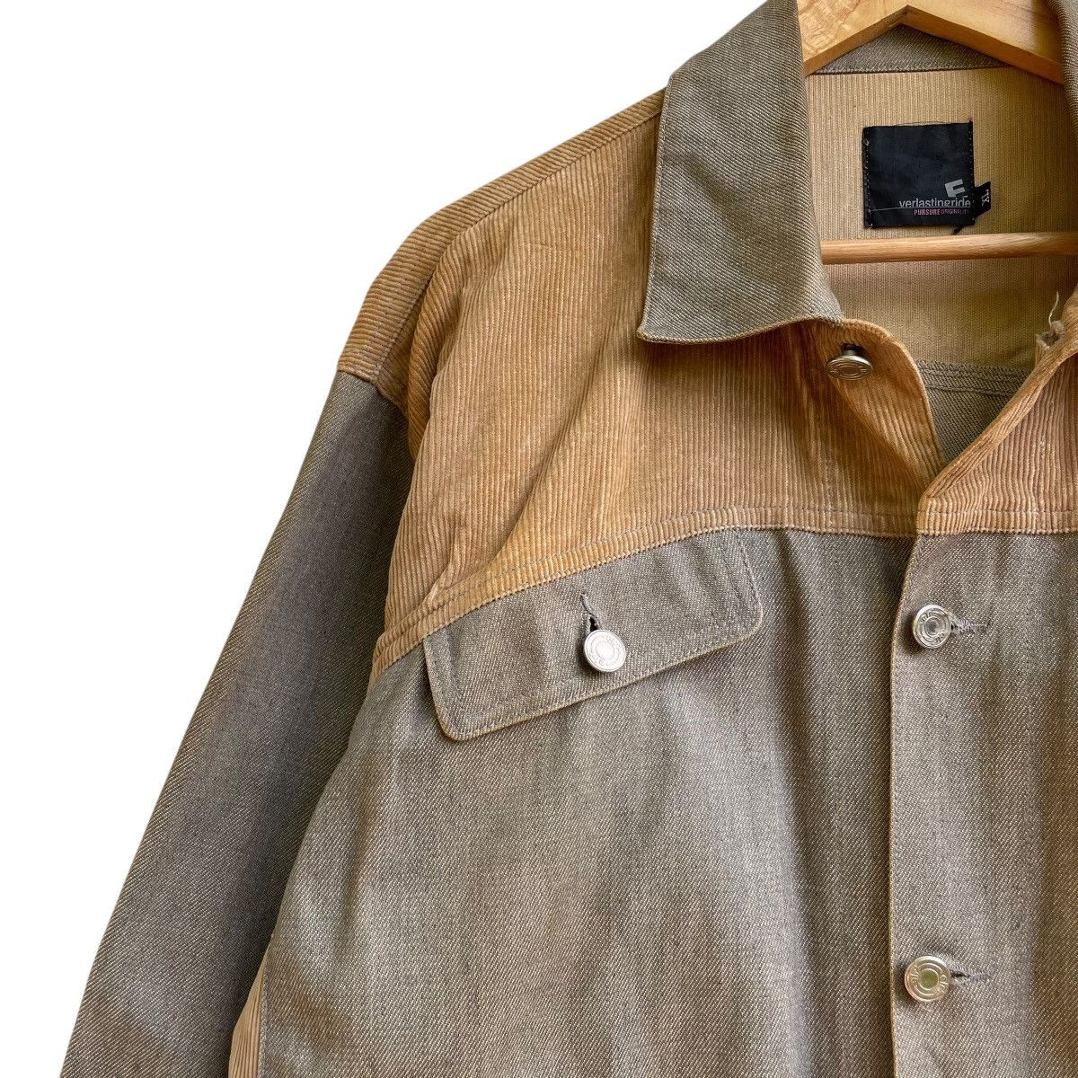 45rpm 💥Vintage ELR Hybrid Denim And Corduroy 4 Pocket Size US M / EU 48-50 / 2 - 3 Thumbnail