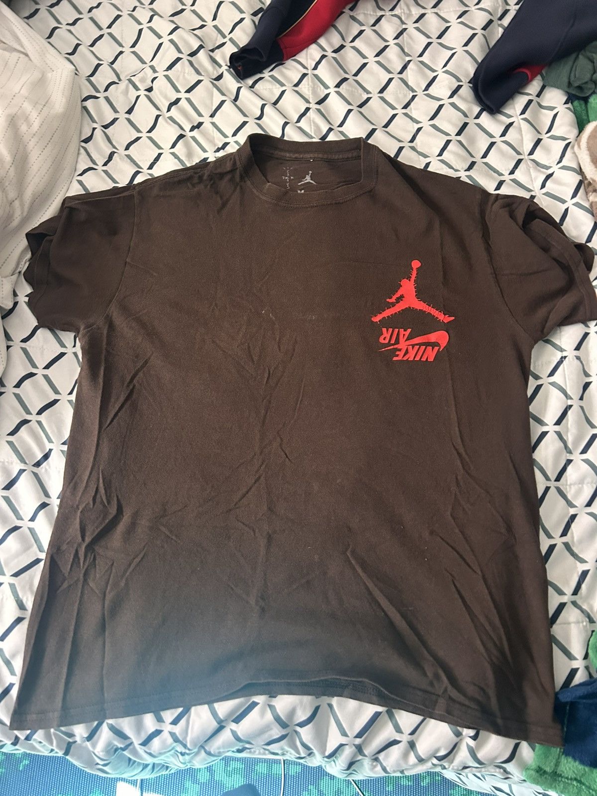 Nike × Travis Scott Travis Scott Nike/Jordan Highest in the room t shirt Size US M / EU 48-50 / 2 - 1 Thumbnail