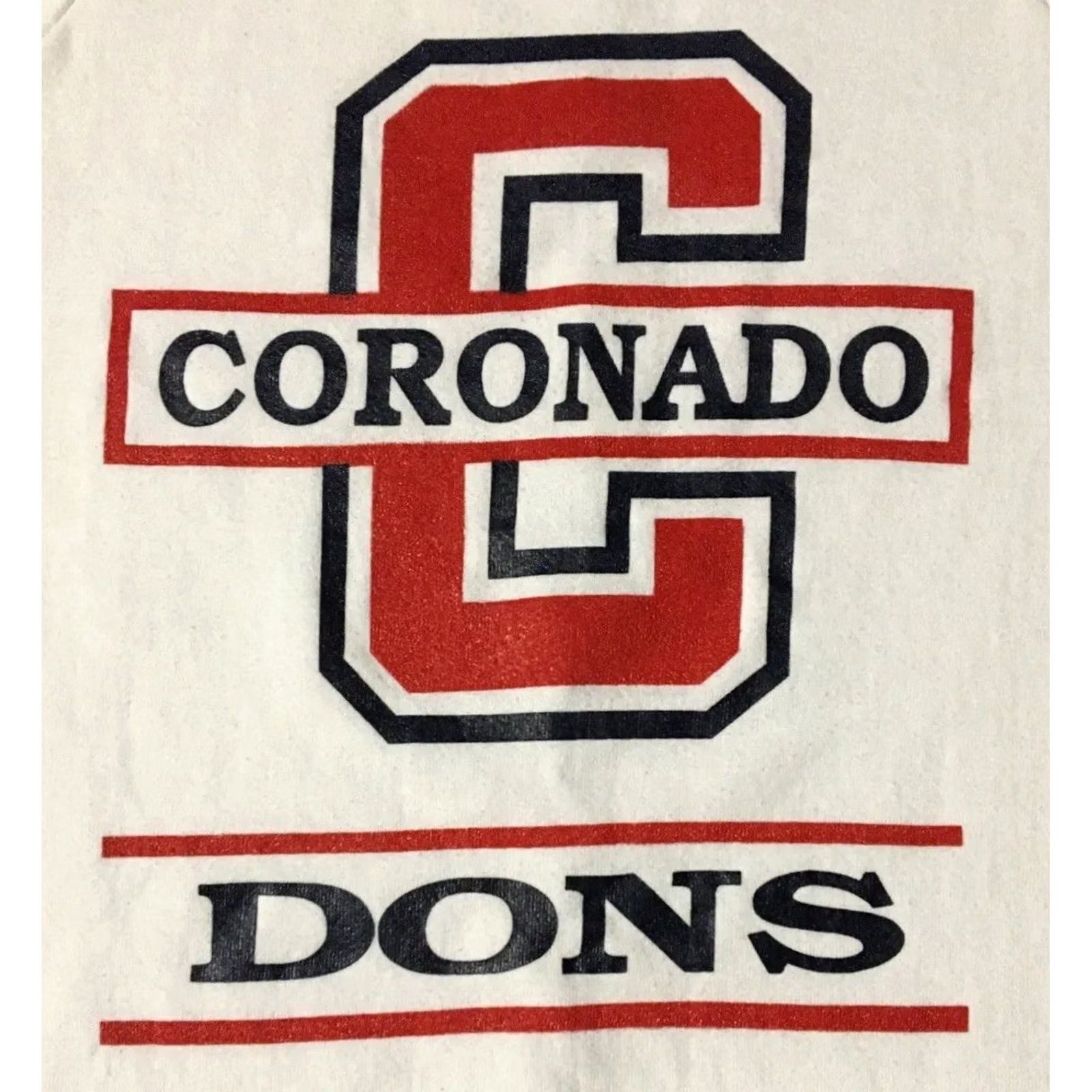 Vintage VINTAGE Coronado Dons White Hoodie S Male 80s 90s Sweatshirt PE School California College Football Basketball Gym Track & Field University Culture USA Size US S / EU 44-46 / 1 - 2 Thumbnail