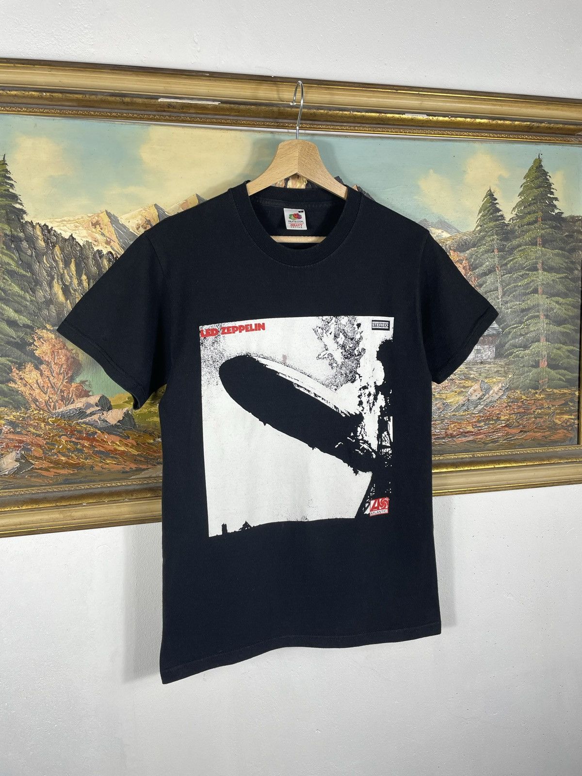 Led Zeppelin × Vintage Vintage Retro Y2K Led Zeppelin T-shirts Band Tee Rock Metal Size US S / EU 44-46 / 1 - 4 Thumbnail