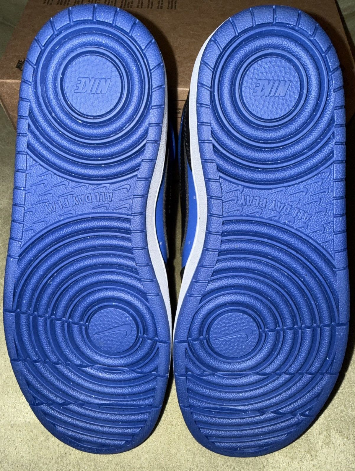 Nike Nike “Black Game Royal” Court Borough Mid 2 sneakers, GS NEW Size US 6.5 / EU 39-40 - 13 Thumbnail