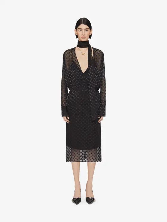 Givenchy o1w1db10325 Midi Skirt in Black Size 32" / US 10 / IT 46 - 2 Thumbnail