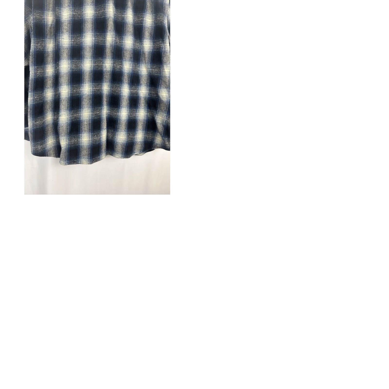 Vintage CE Schmidt Mens XXL Button-Down Shirt Blue Flannel 100% Cotton Long Sleeve Size US XXL / EU 58 / 5 - 9 Thumbnail