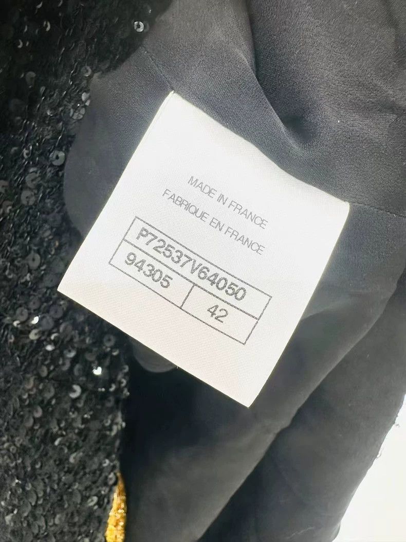 Chanel Chanel 22 Spring and Summer Sequin Woven Coat Size M / US 6-8 / IT 42-44 - 7 Thumbnail