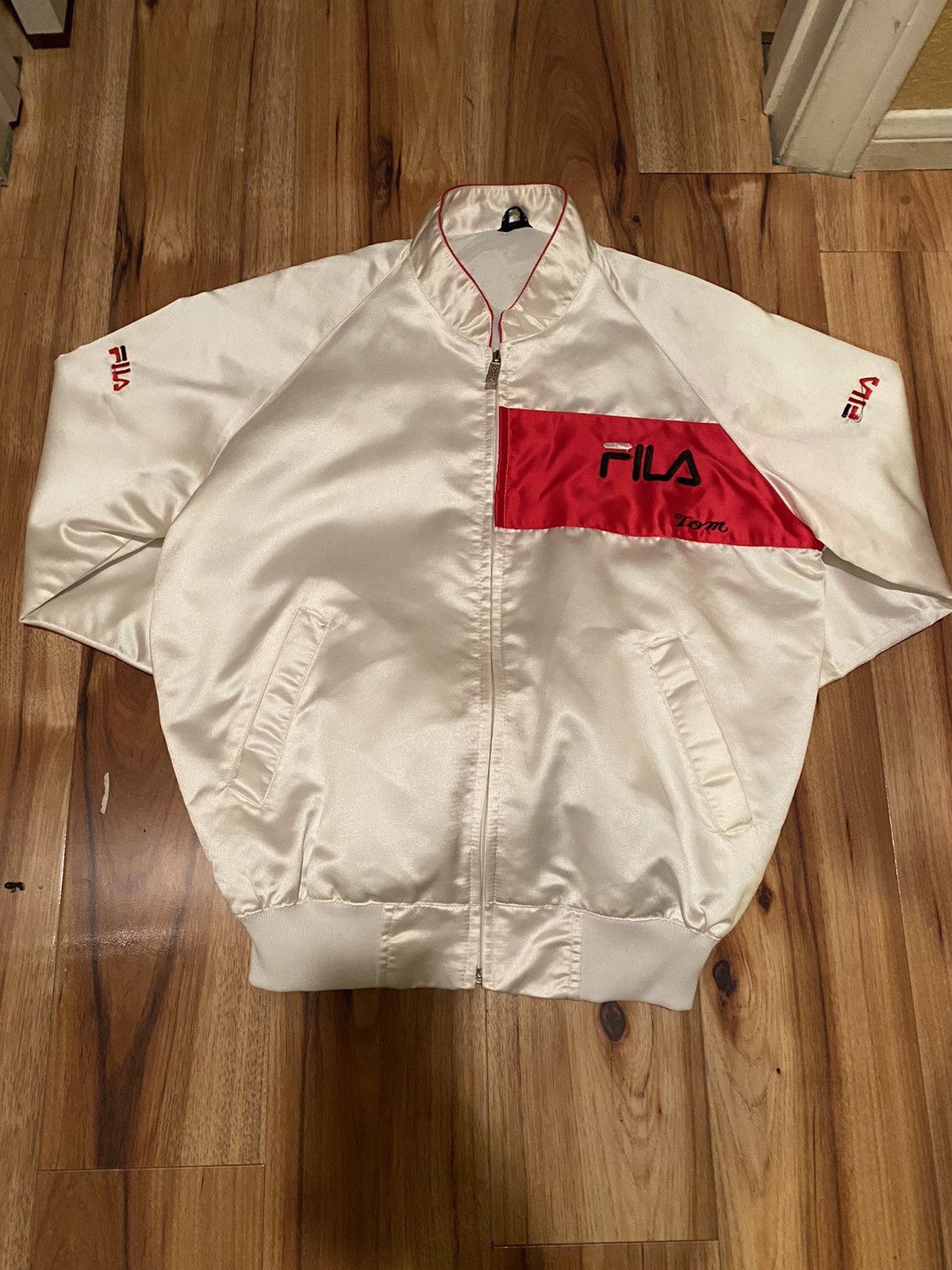 Fila Beautiful Vintage Fila Tom Bomber Jacket Size US M / EU 48-50 / 2 - 1 Thumbnail