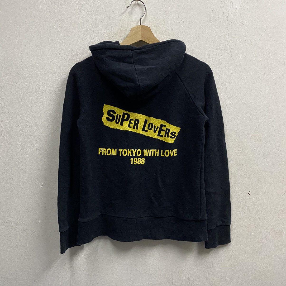 Japanese Brand Vintage Super Lovers Punk Rock Design Pullover Hoodie Size US S / EU 44-46 / 1 - 2 Thumbnail