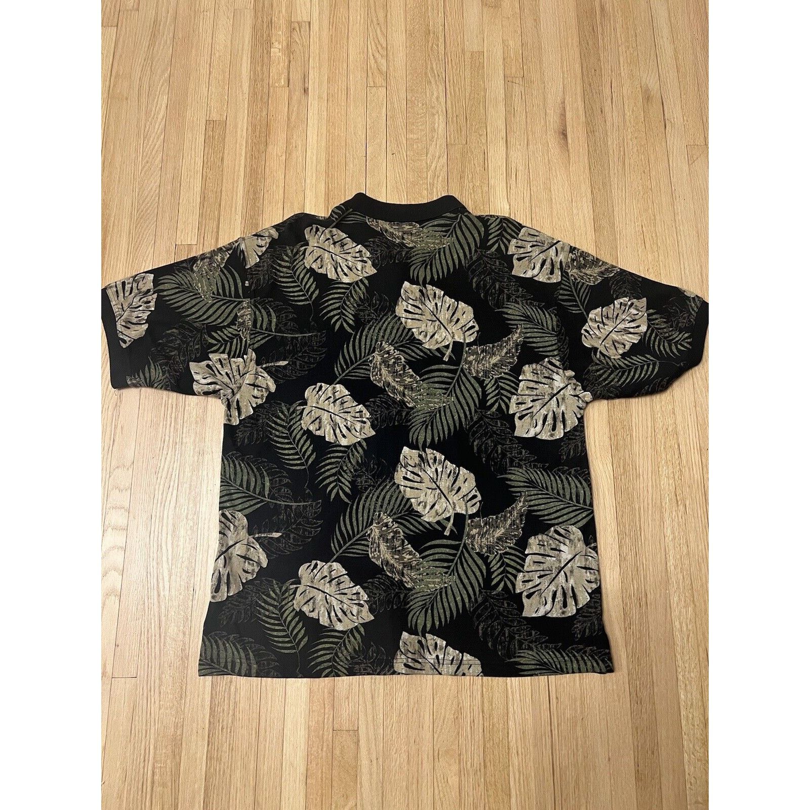 Clearwater Outfitters Clearwater Outfitters Shirt Adult XL Black Green Floral Mens Size US XL / EU 56 / 4 - 3 Thumbnail