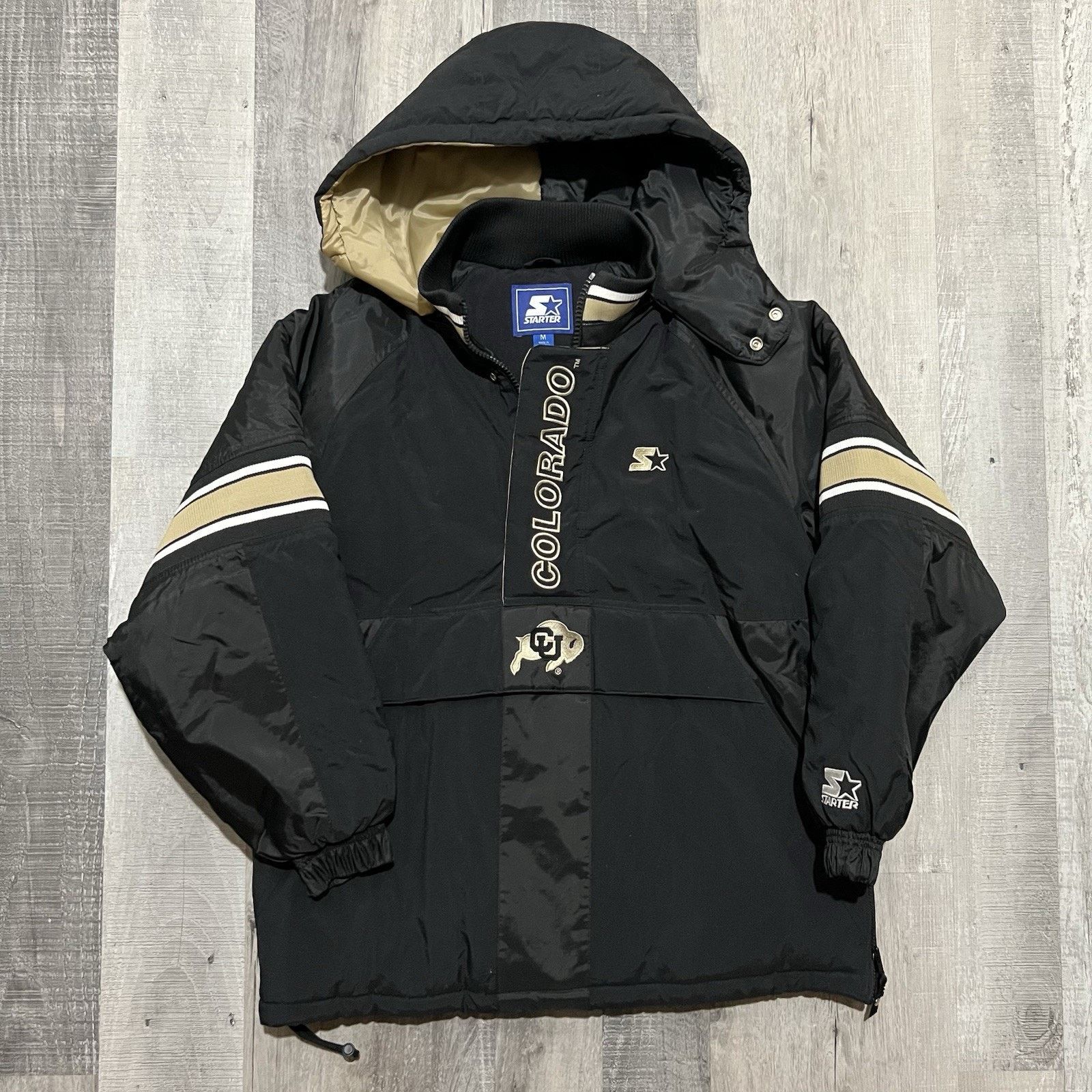 Starter Starter University Of Colorado Puffer Jacket Buffs College M Size US M / EU 48-50 / 2 - 1 Thumbnail