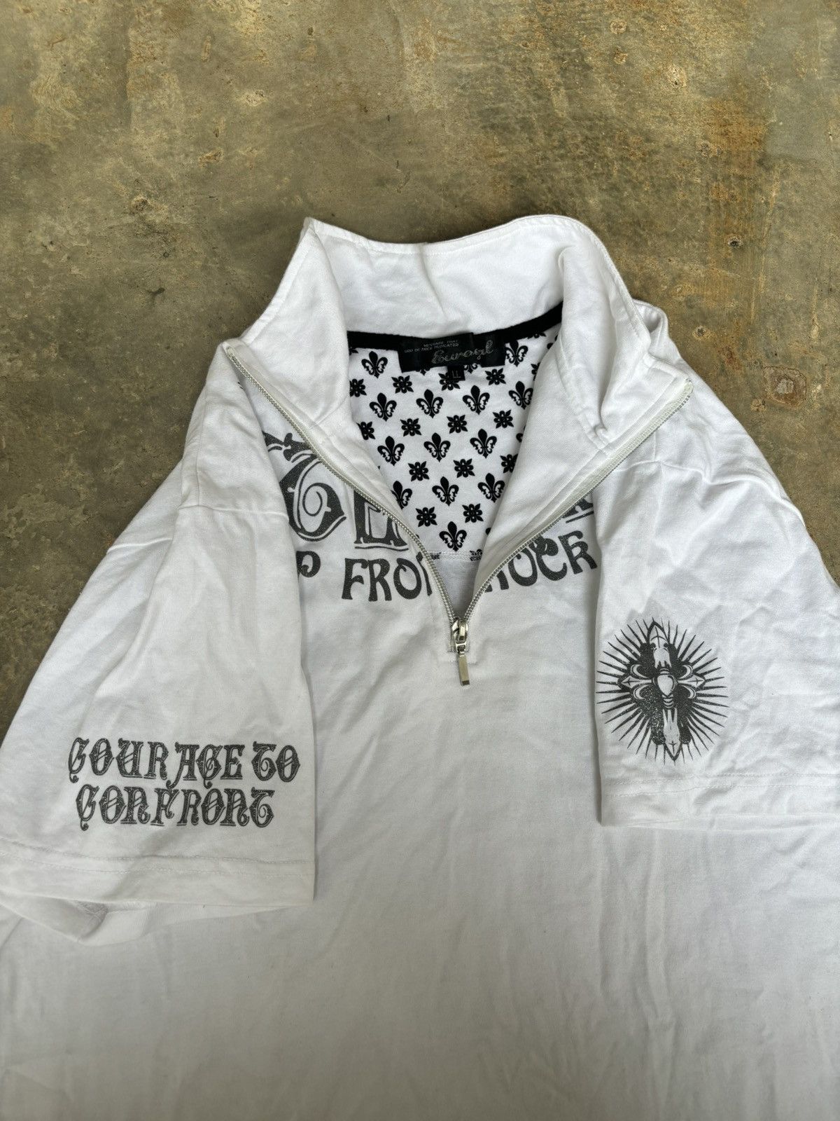 Hysteric Glamour Y2k Ewoyal Skull Ifsixwasnine Punk Style Zip Tshirt Size US L / EU 52-54 / 3 - 6 Thumbnail
