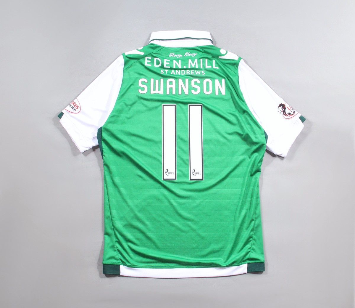 Macron Hibernian Edinburgh Macron Soccer Football Jersey Shirt M Size US M / EU 48-50 / 2 - 6 Thumbnail
